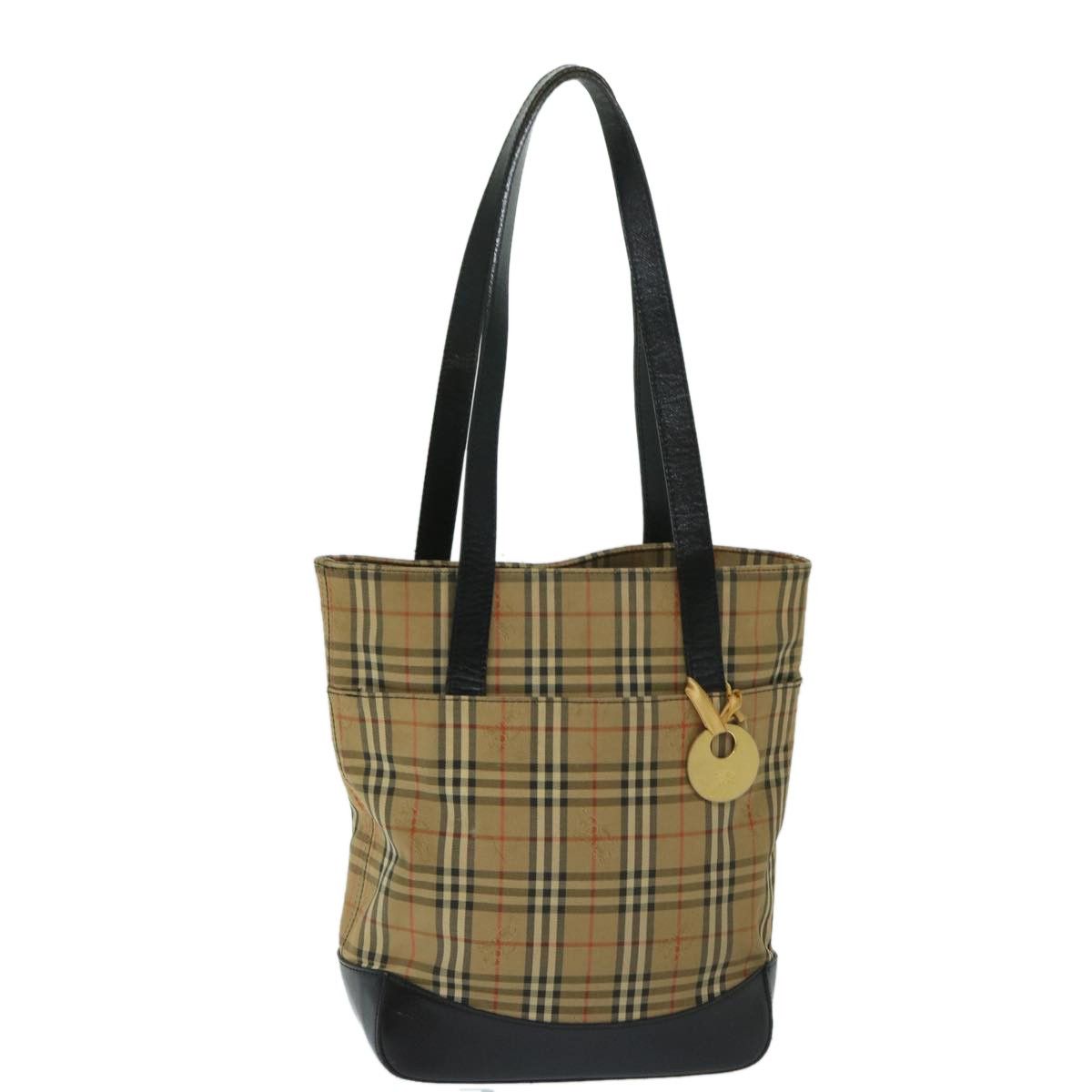 Burberry Burberry Nova Check Tote Canvas and Leather Size ONE SIZE - 1 Thumbnail