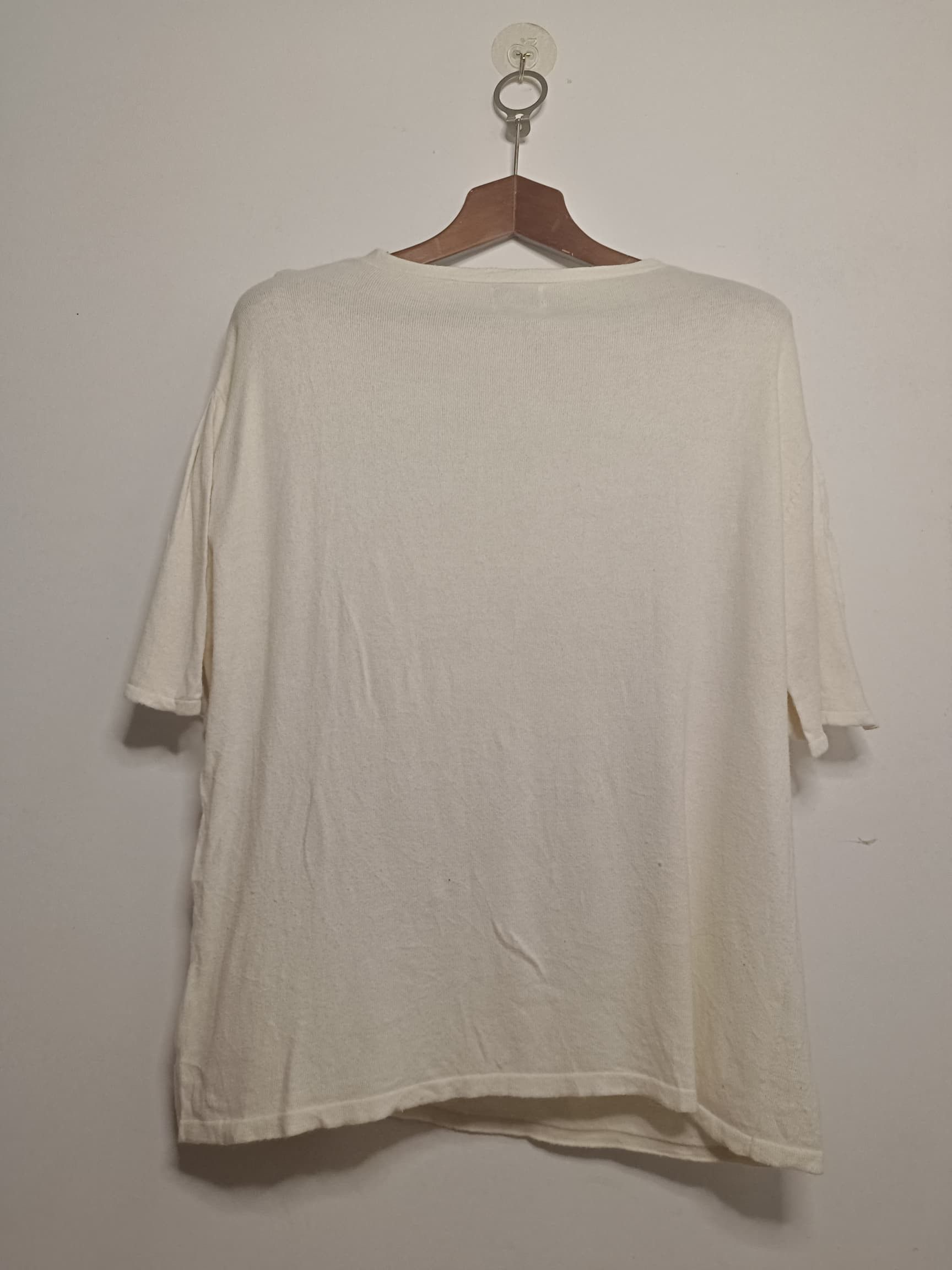 Vintage vintage Iniey Japan Knitwear rare white Size US L / EU 52-54 / 3 - 7 Thumbnail