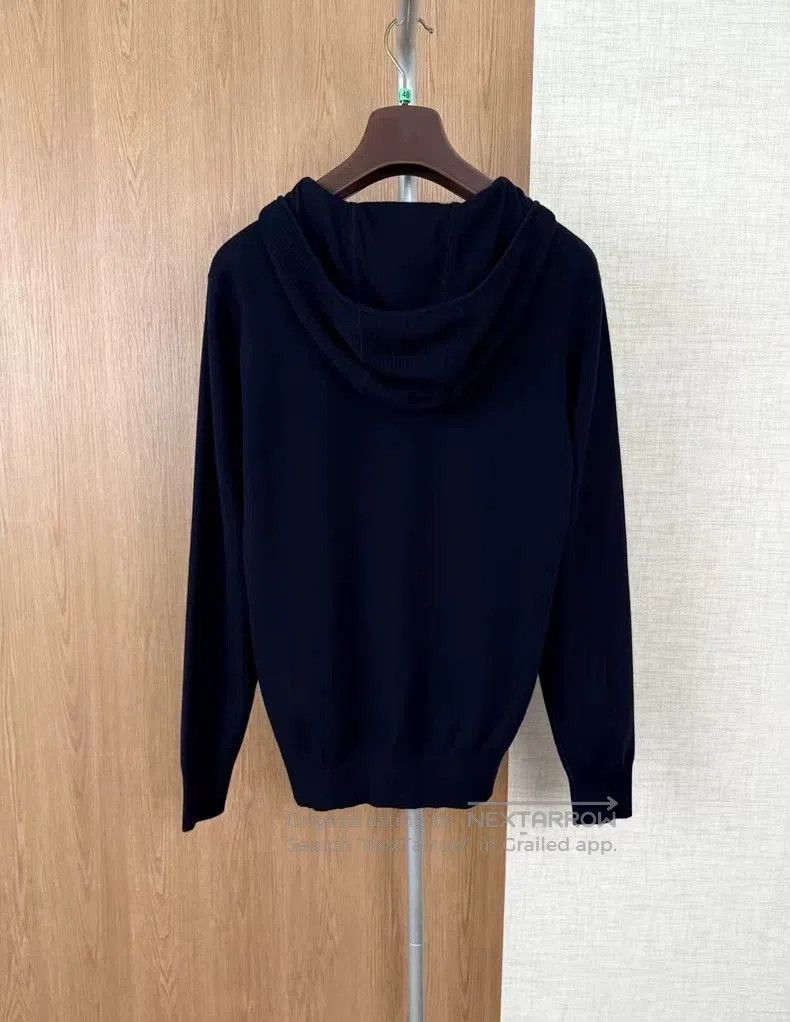 Other Loro Piana Navy Hooded Knit Sweater. Size US S / EU 44-46 / 1 - 7 Thumbnail