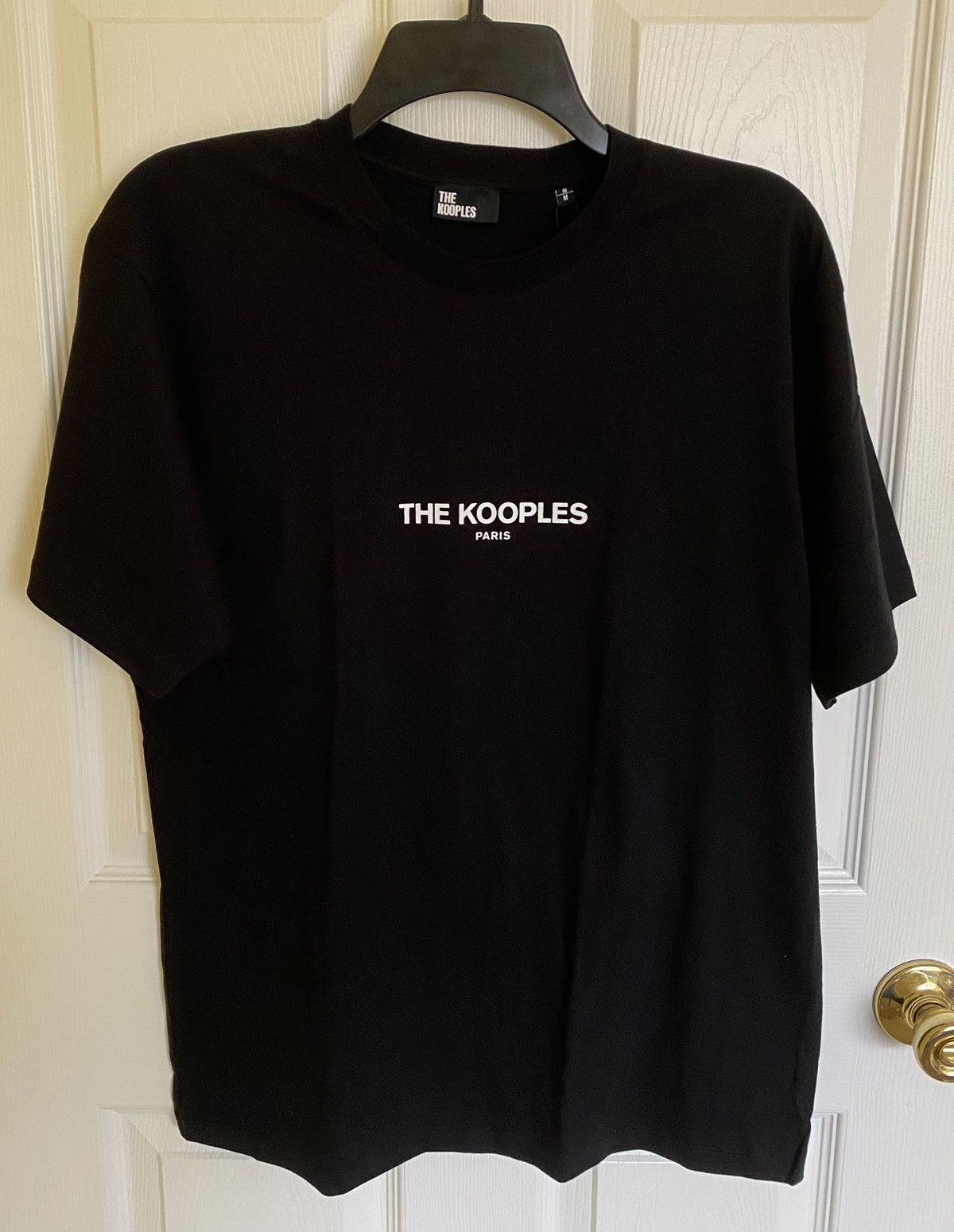 The Kooples The Kooples Men’s Black Logo T-Shirt Medium Size US M / EU 48-50 / 2 - 1 Thumbnail