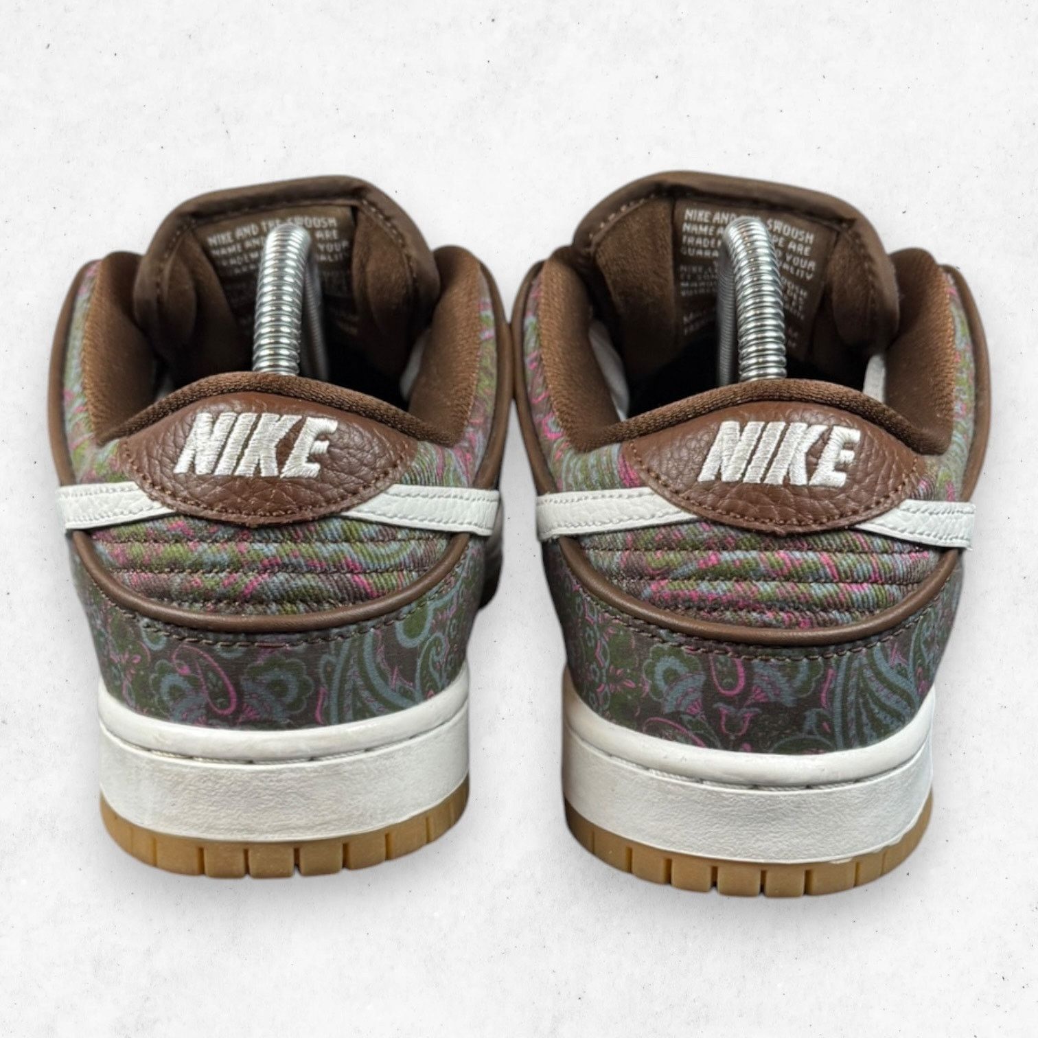 Nike Nike SB Dunk Low Pro Paisley Brown Pink Mens 7 DH7534-200 Size US 7 / EU 40 - 9 Thumbnail