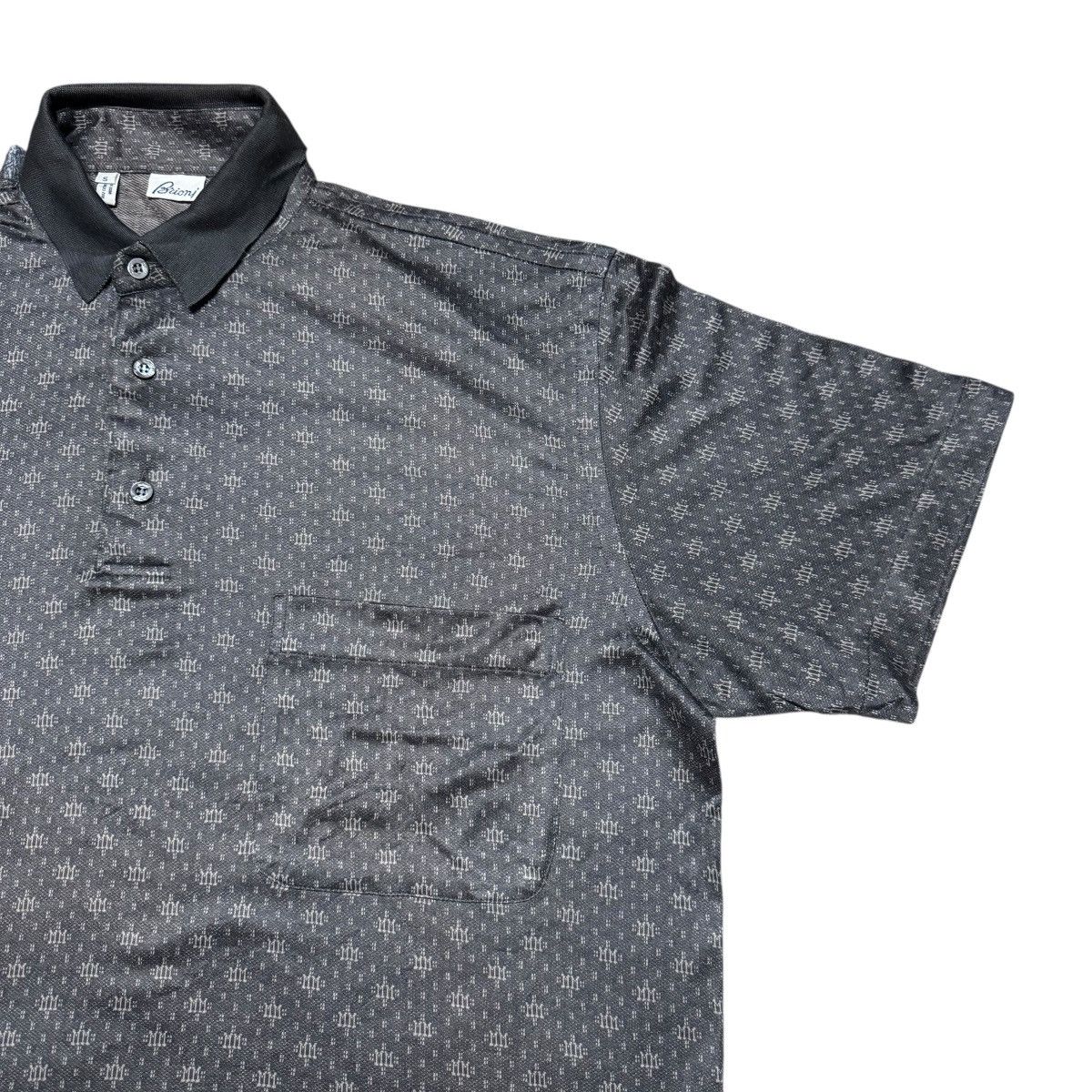 Brioni Brioni Monogram Pocket Shirt Size US S / EU 44-46 / 1 - 1 Thumbnail