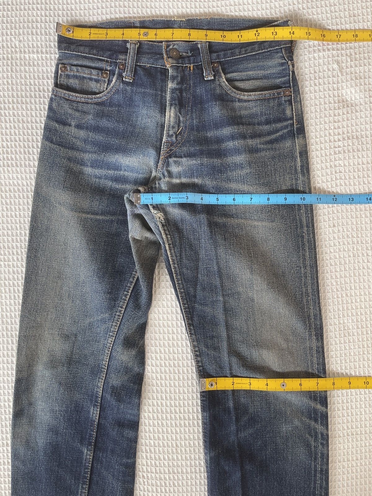 Denime Rare🔥Vintage DENIME Japan Selvedge Jeans Size US 28 / EU 44 - 16 Thumbnail