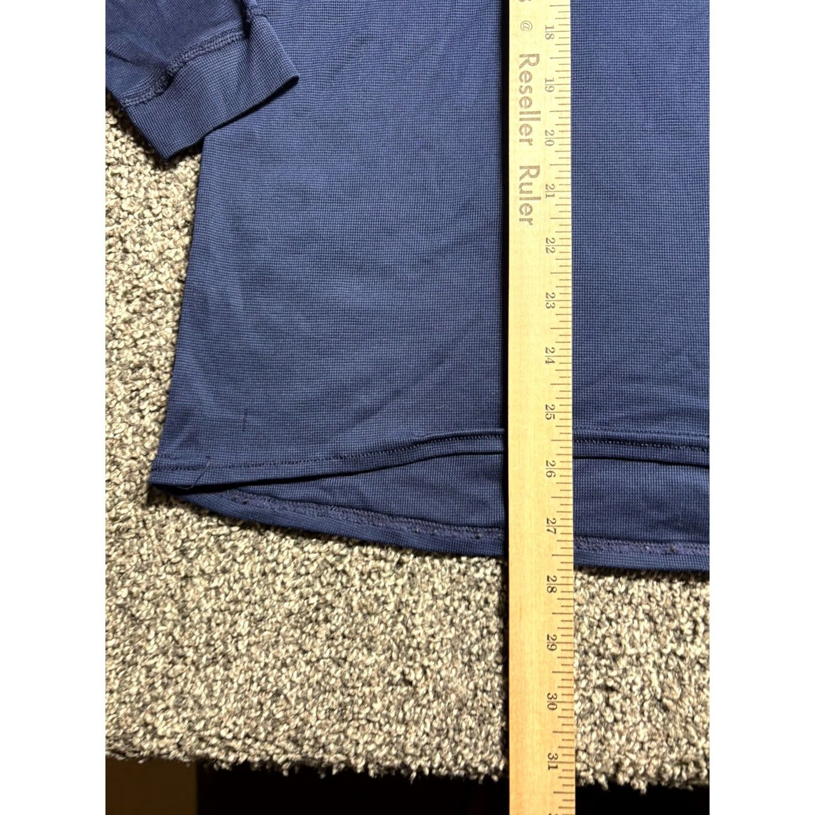 Patagonia Patagonia Capilene Shirt Men Medium Blue 1/4 Zip Base Layer Pullover Made In USA Size US M / EU 48-50 / 2 - 7 Thumbnail