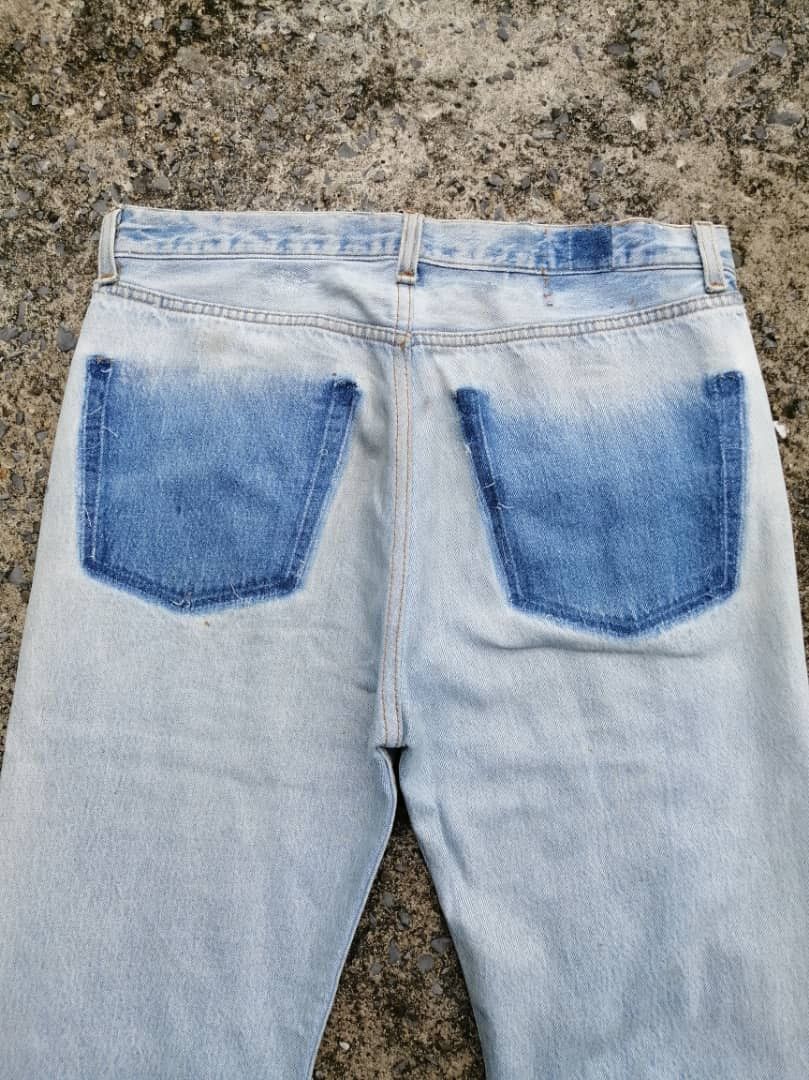 Levi's × Levi's Vintage Clothing Levi's Strauss Distressed Denim Jeans Size US 34 / EU 50 - 3 Thumbnail