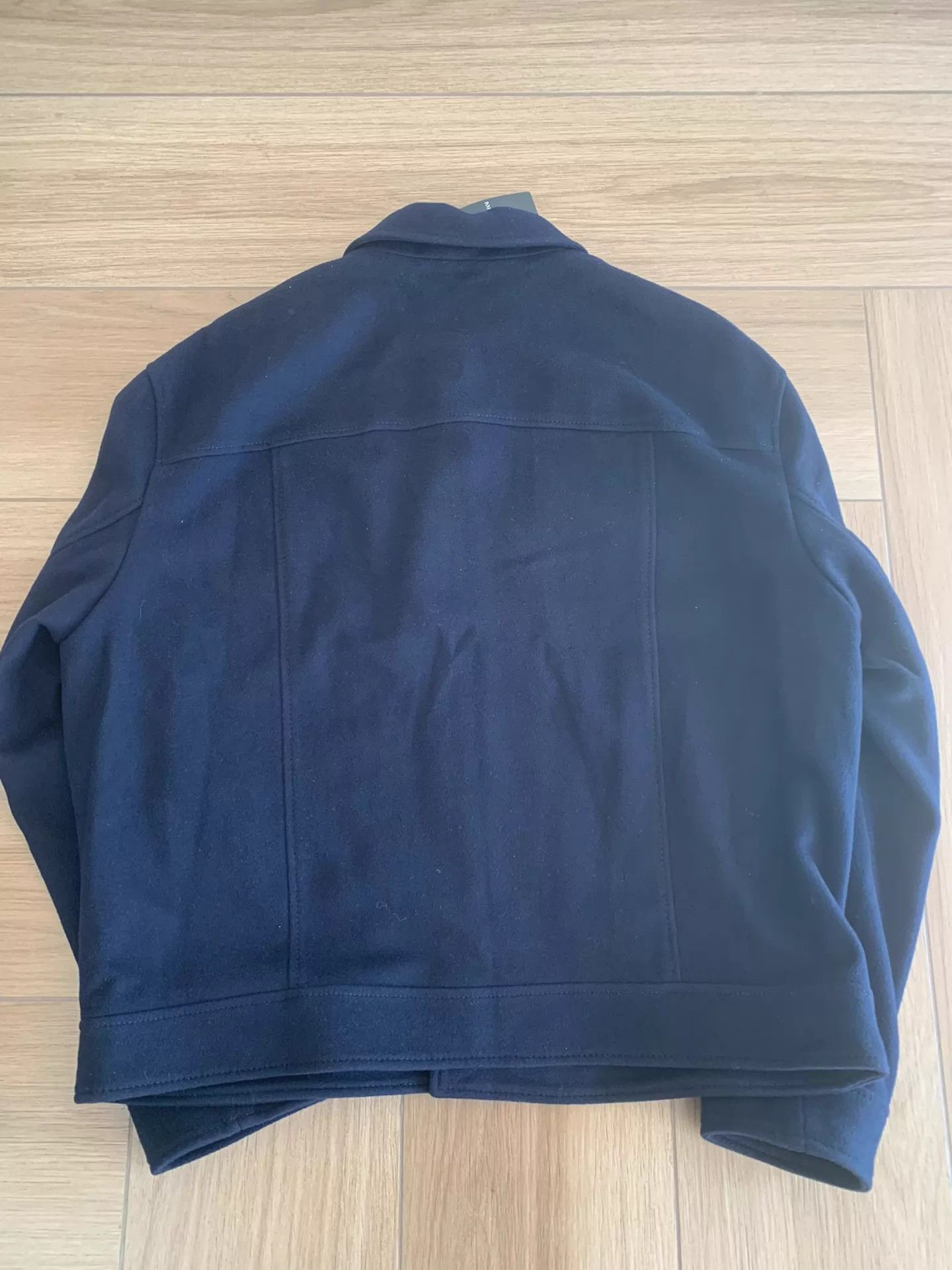 Emporio Armani Emporio Armani Cashmere & Wool Navy Jacket Size 54 Size US L / EU 52-54 / 3 - 2 Thumbnail