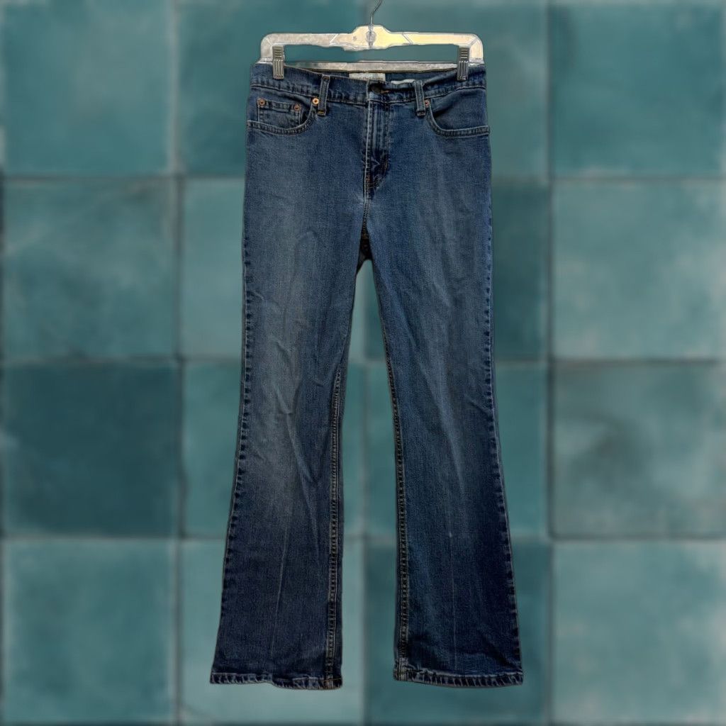 Old Navy VINTAGE Old Navy Jeans 6 27 Short Petite Bootcut Flare Denim Stretch Blue Womens Size 28" / US 6 / IT 42 - 1 Thumbnail