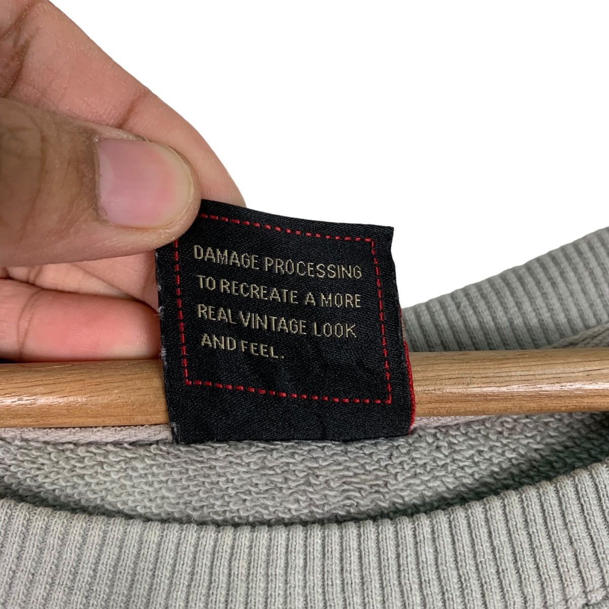 Japanese Brand RAG MACHINE Sweatshirts #0615-C29 Size US M / EU 48-50 / 2 - 10 Thumbnail