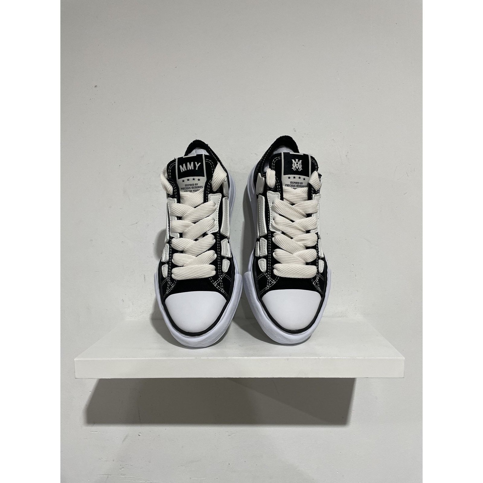 Amiri AMIRI MAISON MIHARA BLACK MMY BONES SIZE 9 NEW Size US 9 / EU 42 - 3 Thumbnail