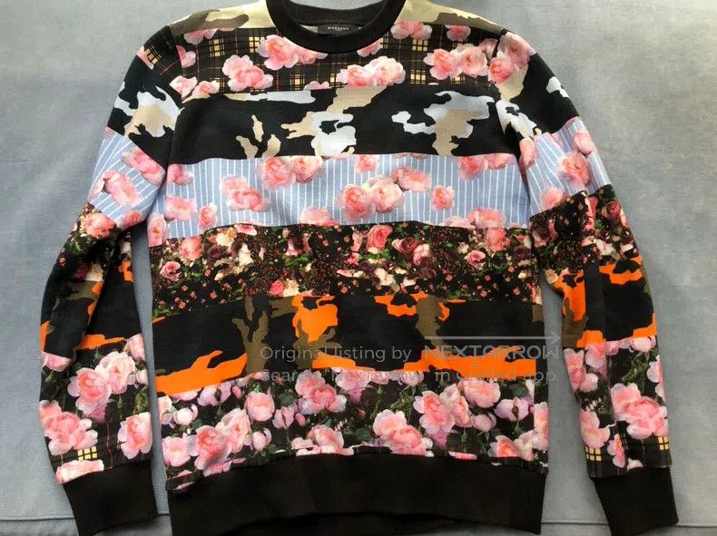 Givenchy Givenchy Roaring Twin Monkey Loose Round Neck Pullover Hoo Size US S / EU 44-46 / 1 - 1 Thumbnail