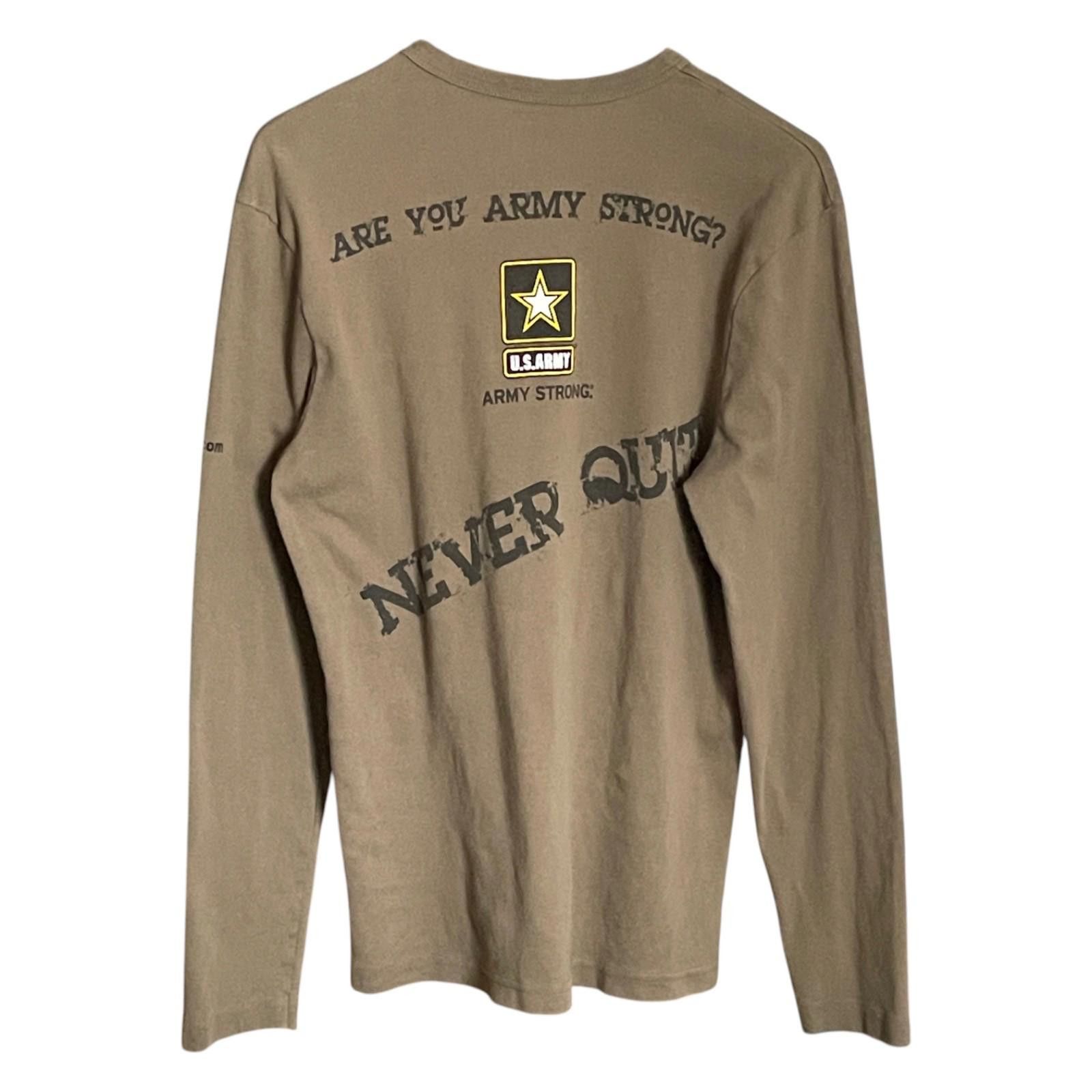 Other US Army LS T Shirt Large Soldier’s Creed Army Strong CLEAN! Size US L / EU 52-54 / 3 - 2 Thumbnail
