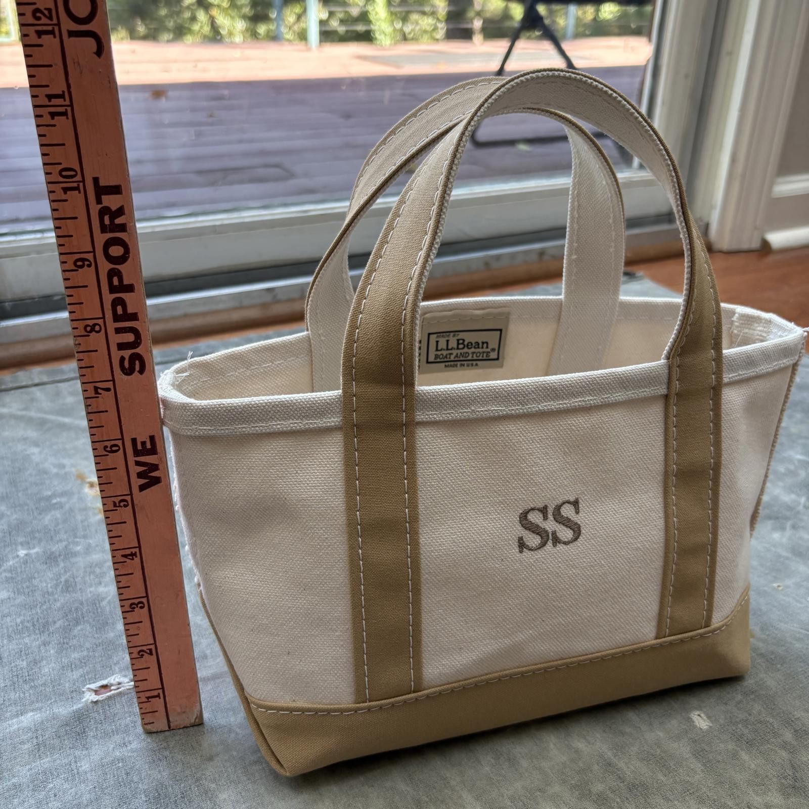 L.L. Bean Vintage 90s Deadstock Canvas L.L. Bean Boat And Tote Mini Size ONE SIZE - 3 Thumbnail