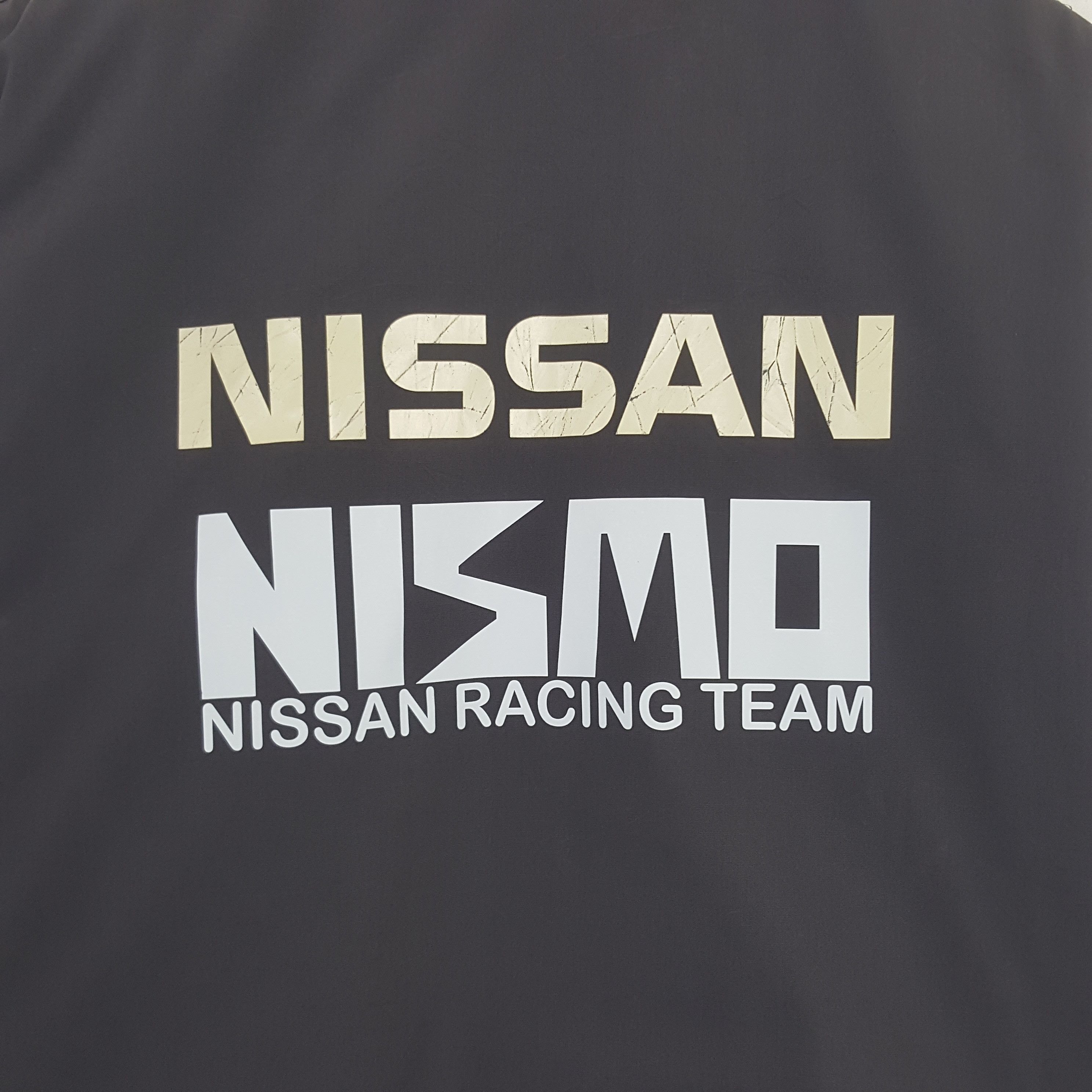 Japanese Brand × Vintage Vintage Nissan Racing Team Custom Sport Bomber Jacket Size US L / EU 52-54 / 3 - 2 Thumbnail