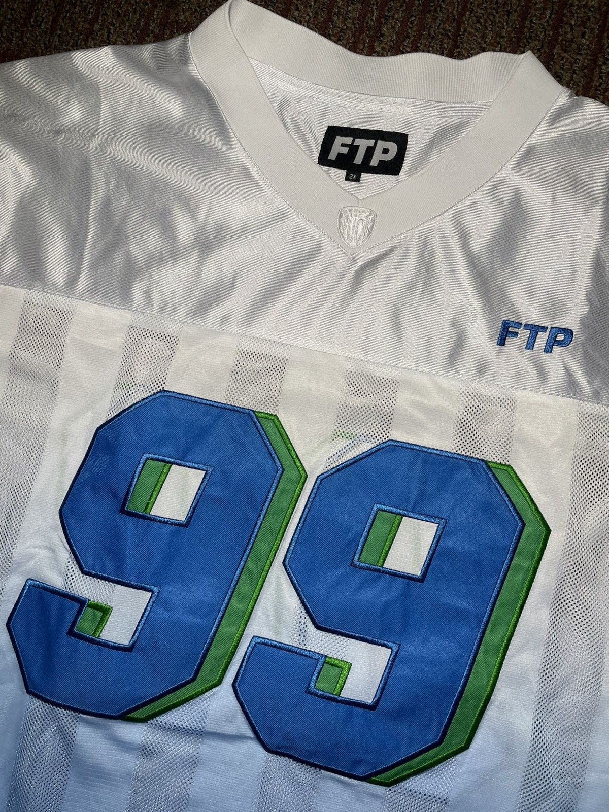 Fuck The Population FTP F.U. Football Jersey (XX-Large) Size US XXL / EU 58 / 5 - 2 Thumbnail