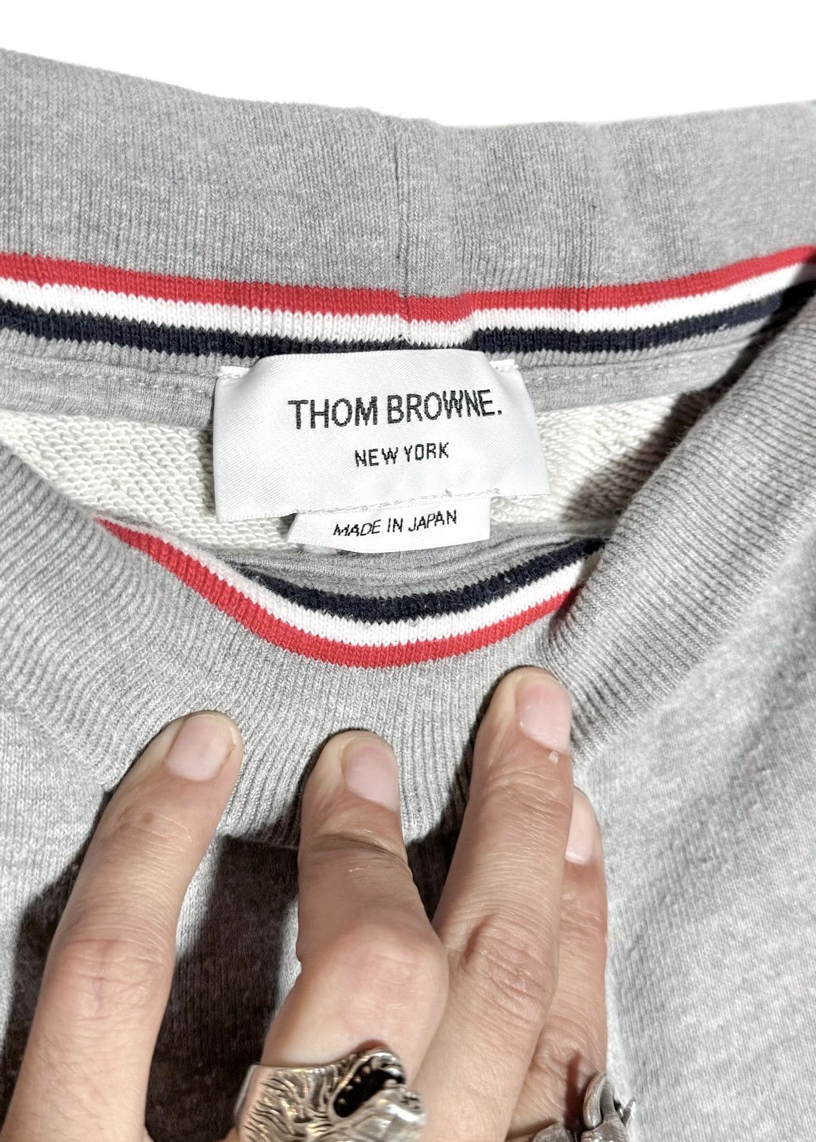 Thom Browne Thom Browne Grey Classic Loopback 4-bar Sweatpants Size 26" / US 2 / IT 38 - 7 Thumbnail