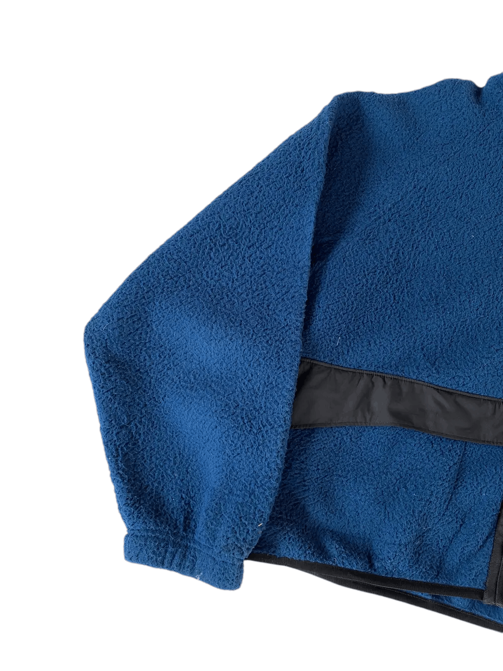 Nike × Vintage Vtg Nike Fleece Jacket Size L / US 10 / IT 46 - 4 Thumbnail