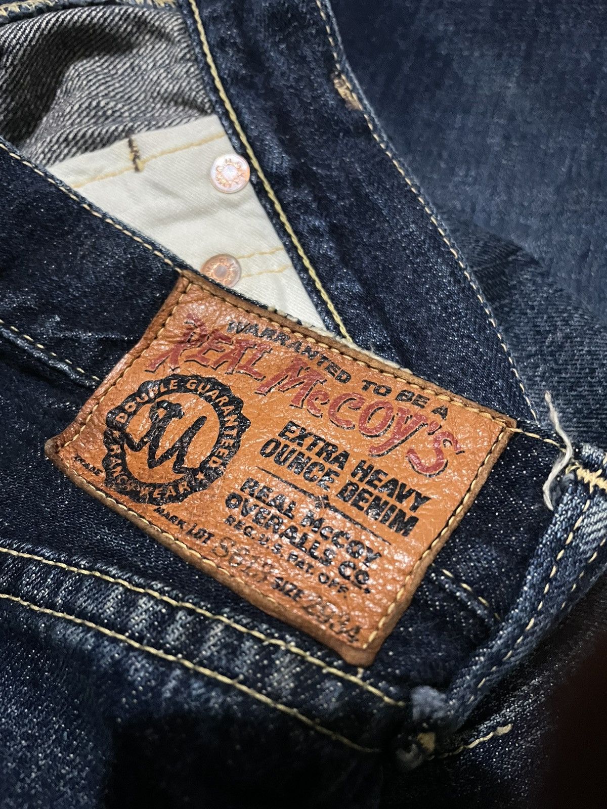 Vintage Selvedge Real Mc Coy Denim pants