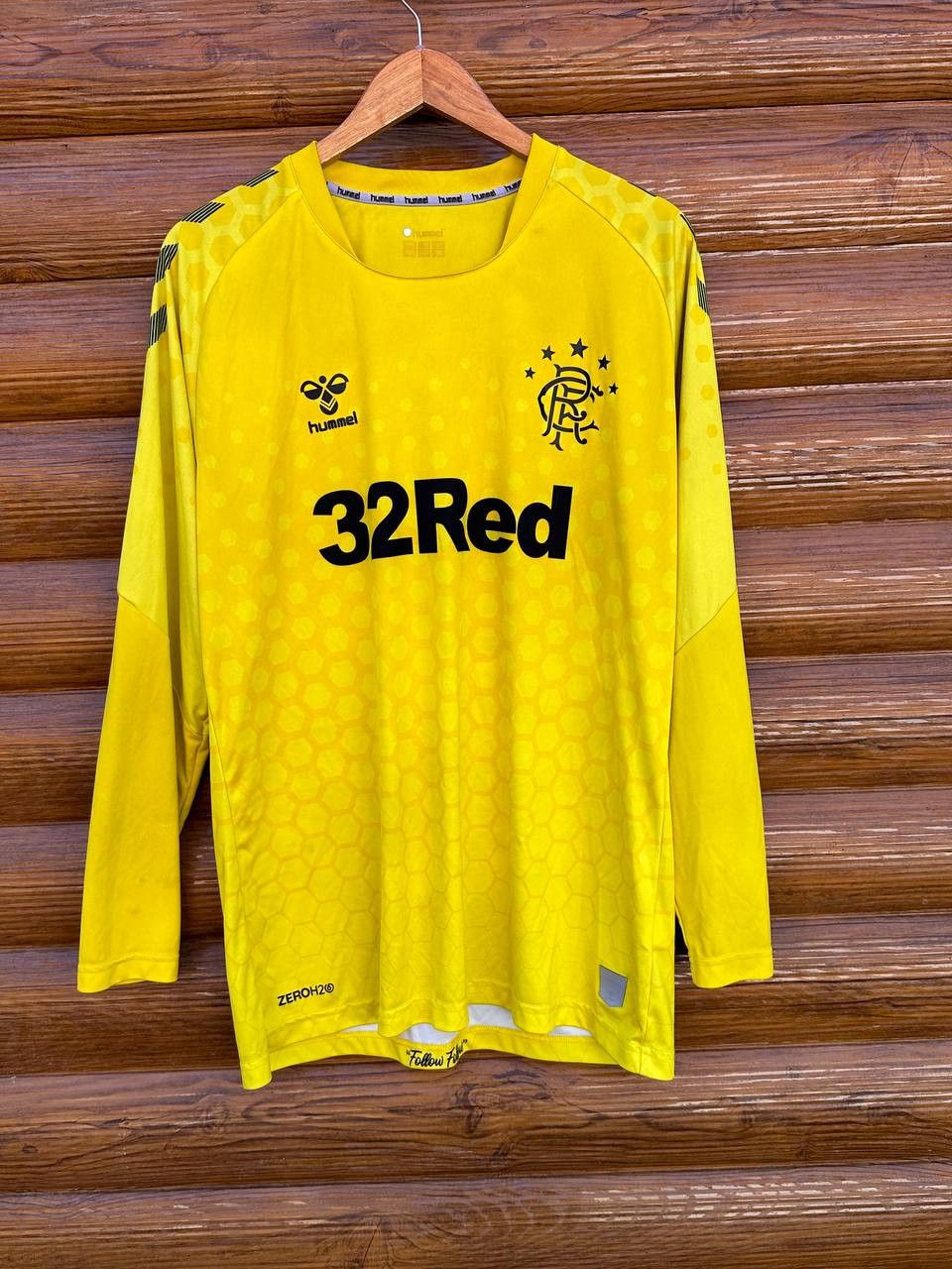 Hummel GLASGOW RANGERS HOME FOOTBALL SHIRT SOCCER JERSEY Size US XL / EU 56 / 4 - 2 Thumbnail