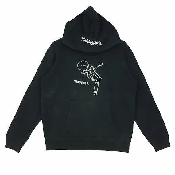 Thrasher Vtg THRASHER San Francisco Skateboard Hoodie Sweatshirt Size US M / EU 48-50 / 2 - 1 Thumbnail