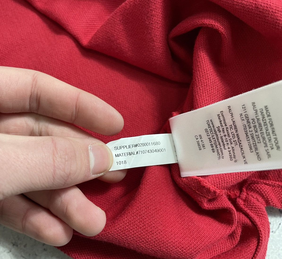 Polo Ralph Lauren Polo Ralph Lauren Button T-Shirt #67 Red Size US S / EU 44-46 / 1 - 10 Thumbnail
