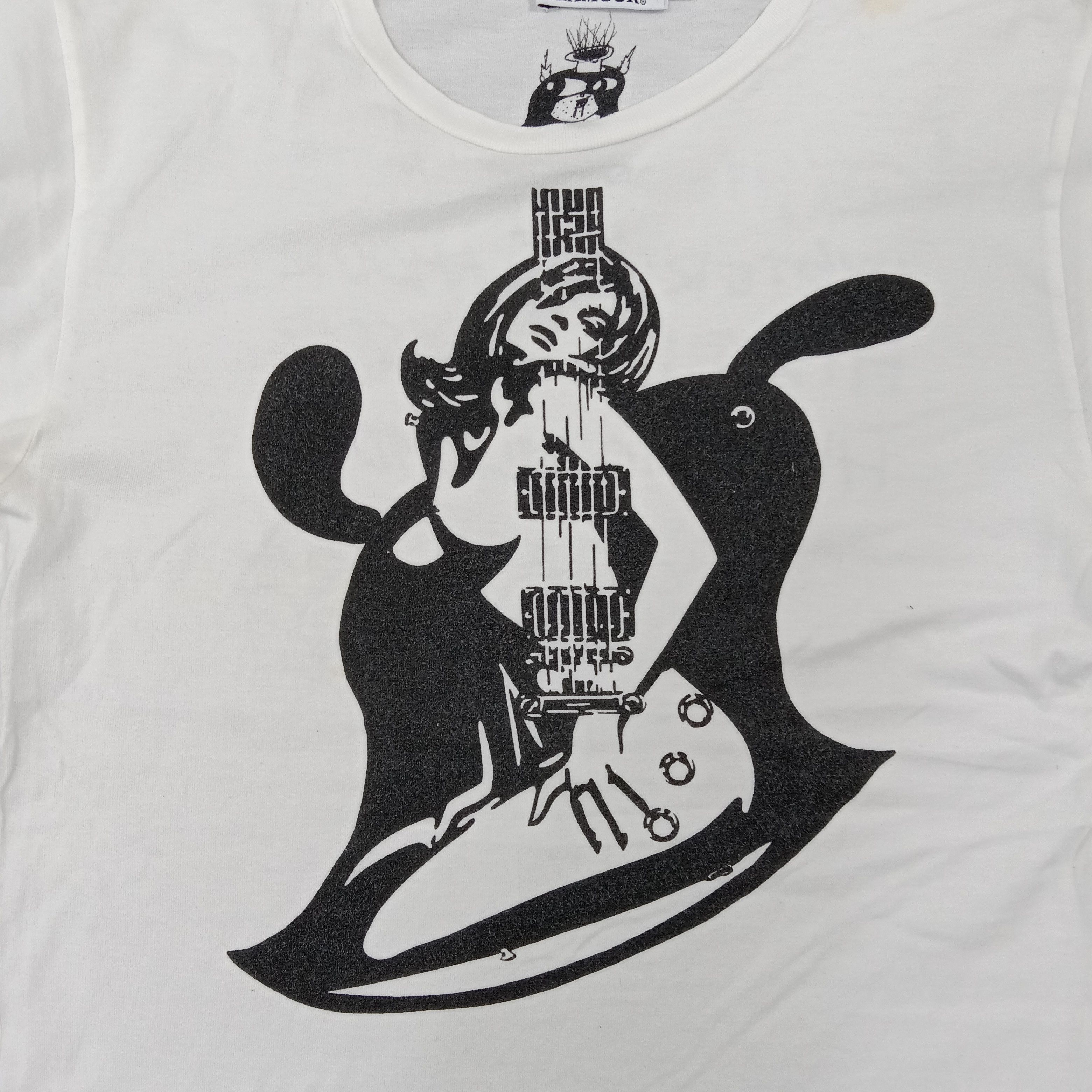 Hysteric Glamour × Skoloct × Vintage Hysteric Glamour X Skoloct Japanese 30th Anniversary Tshirt Size S / US 4 / IT 40 - 2 Thumbnail