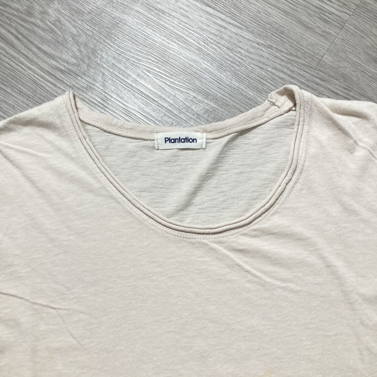 Issey Miyake Vintage Plantation by Issey Miyake Blank Tee Designer Size US M / EU 48-50 / 2 - 7 Thumbnail