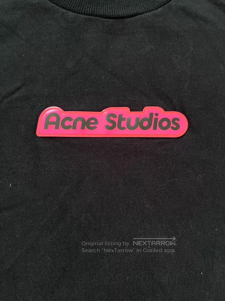 Acne Studios Acne Studios Letter print pattern crewneck short-sleeve T- Size US L / EU 52-54 / 3 - 3 Thumbnail