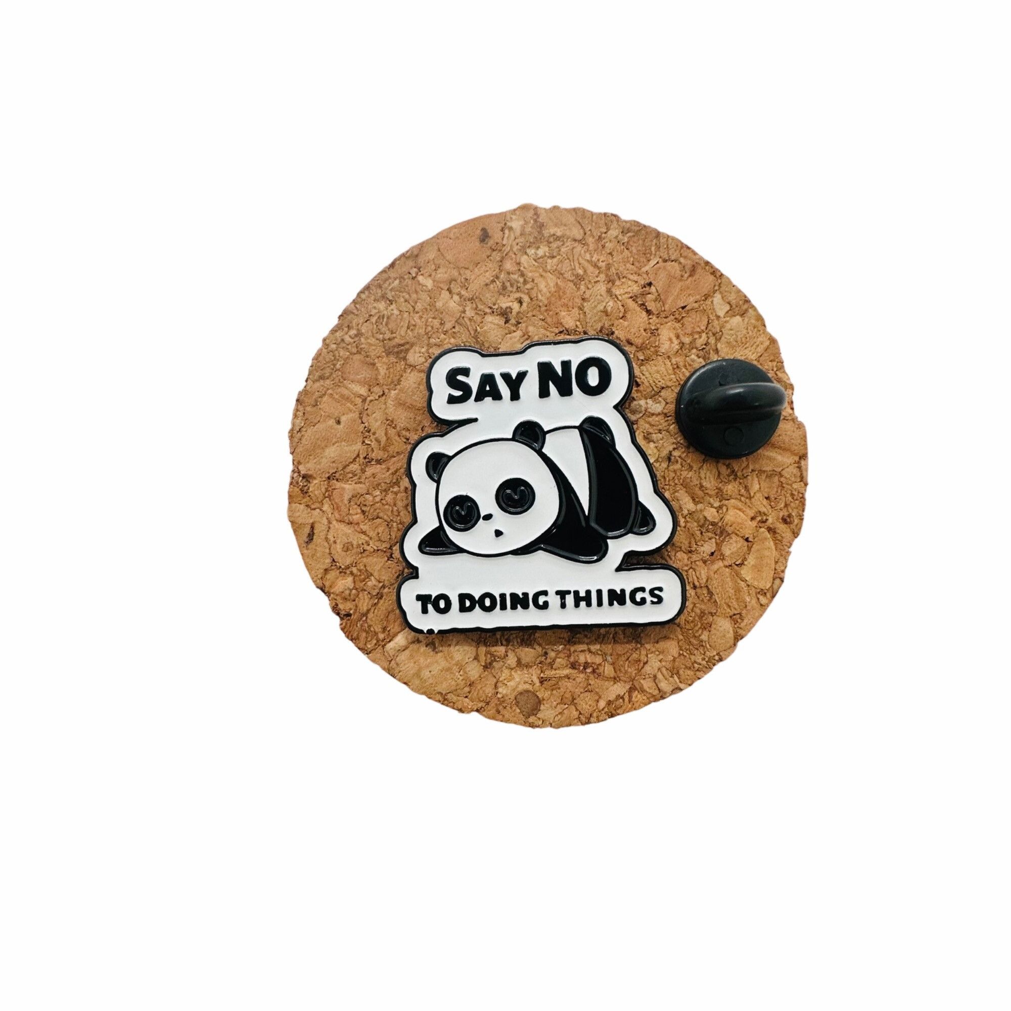 Other ☀️Oz Enamel Pin Panda Broch Say No To Doing Thing Sleeping W Size ONE SIZE - 4 Thumbnail