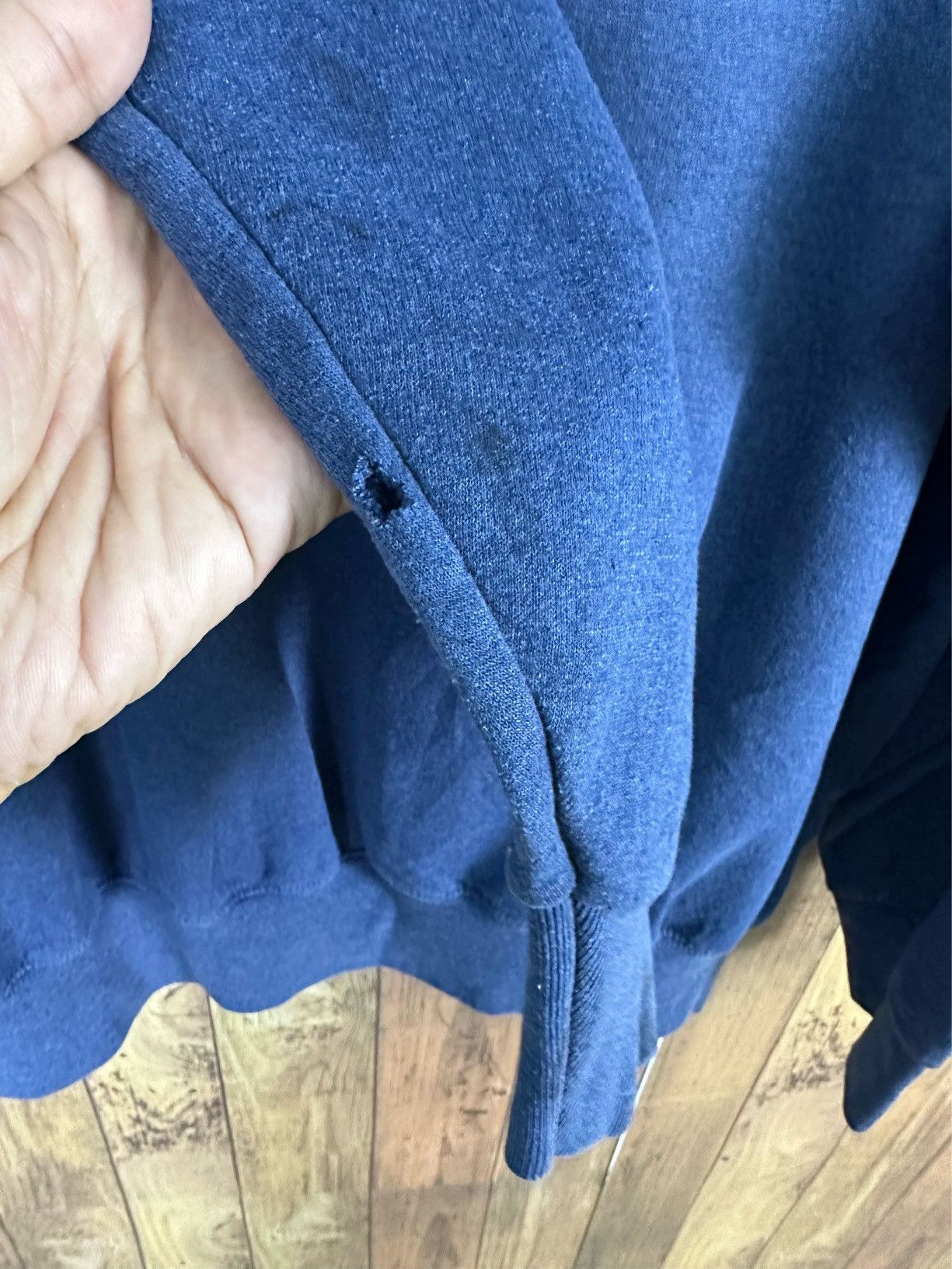 Fruit Of The Loom × Vintage Vintage Plain FOTL Distressed Faded Crewneck A298 Size US XL / EU 56 / 4 - 7 Thumbnail