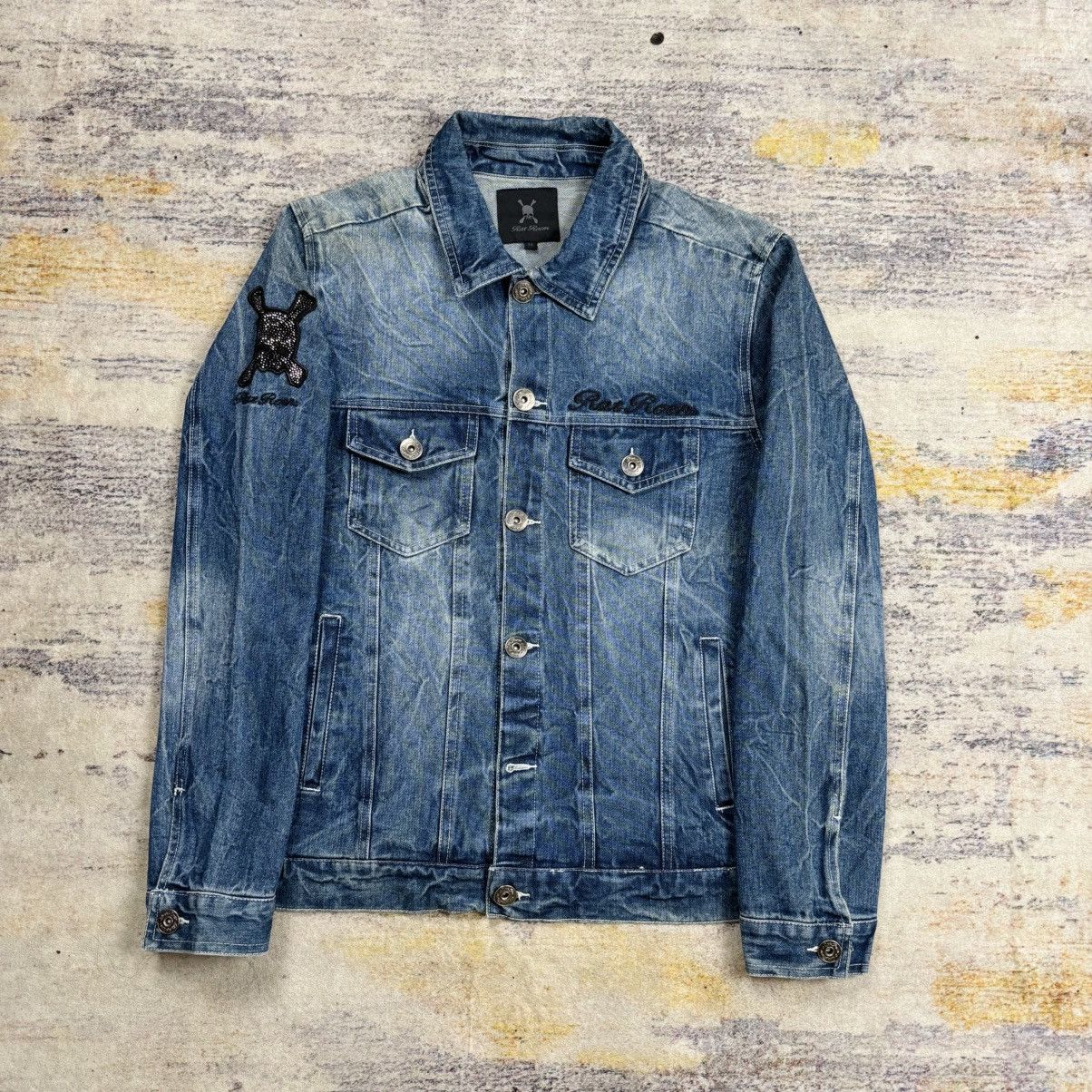 Roen 2000s Roen - Vkei Style Washed Denim Jacket Size US M / EU 48-50 / 2 - 1 Thumbnail