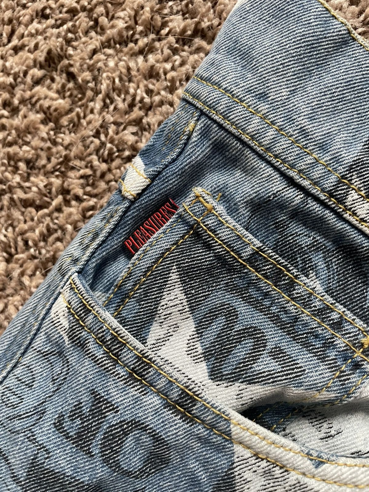 Pleasures Pleasures Star Denim Size US 32 / EU 48 - 3 Thumbnail
