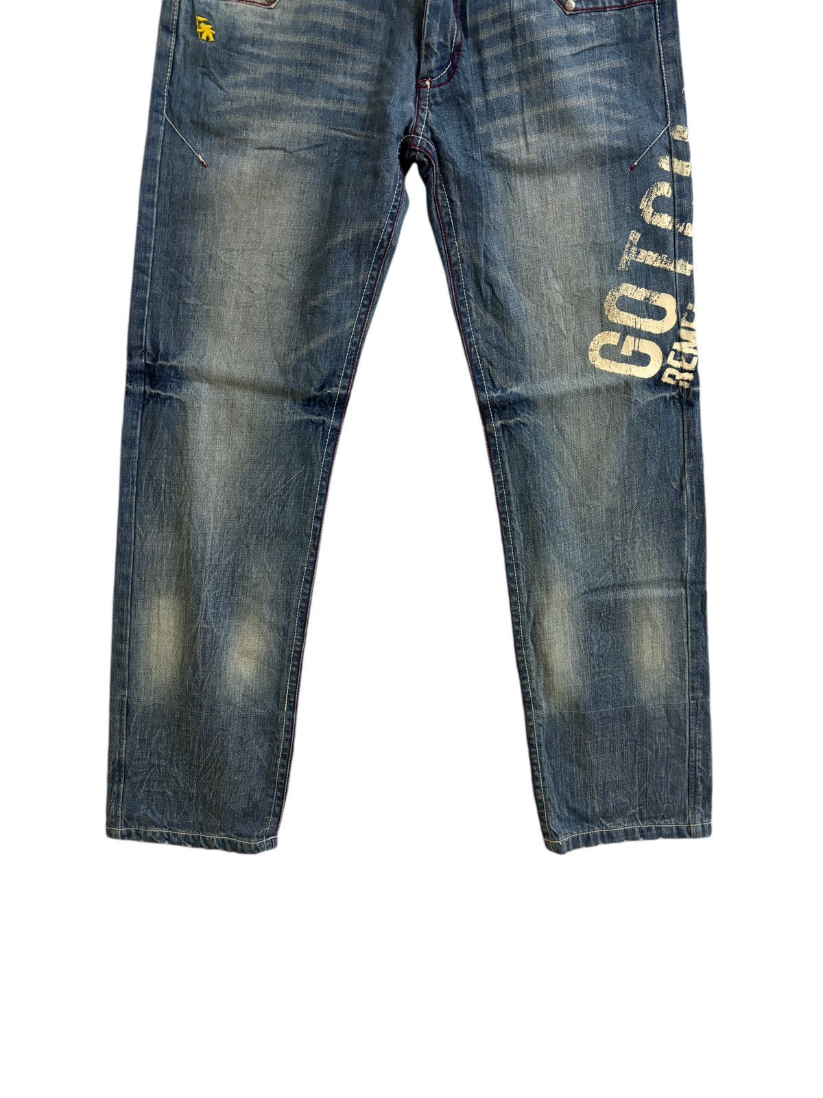 Vintage VINTAGE GOTCHA JEANS SIZE 35 Size US 35 - 4 Thumbnail