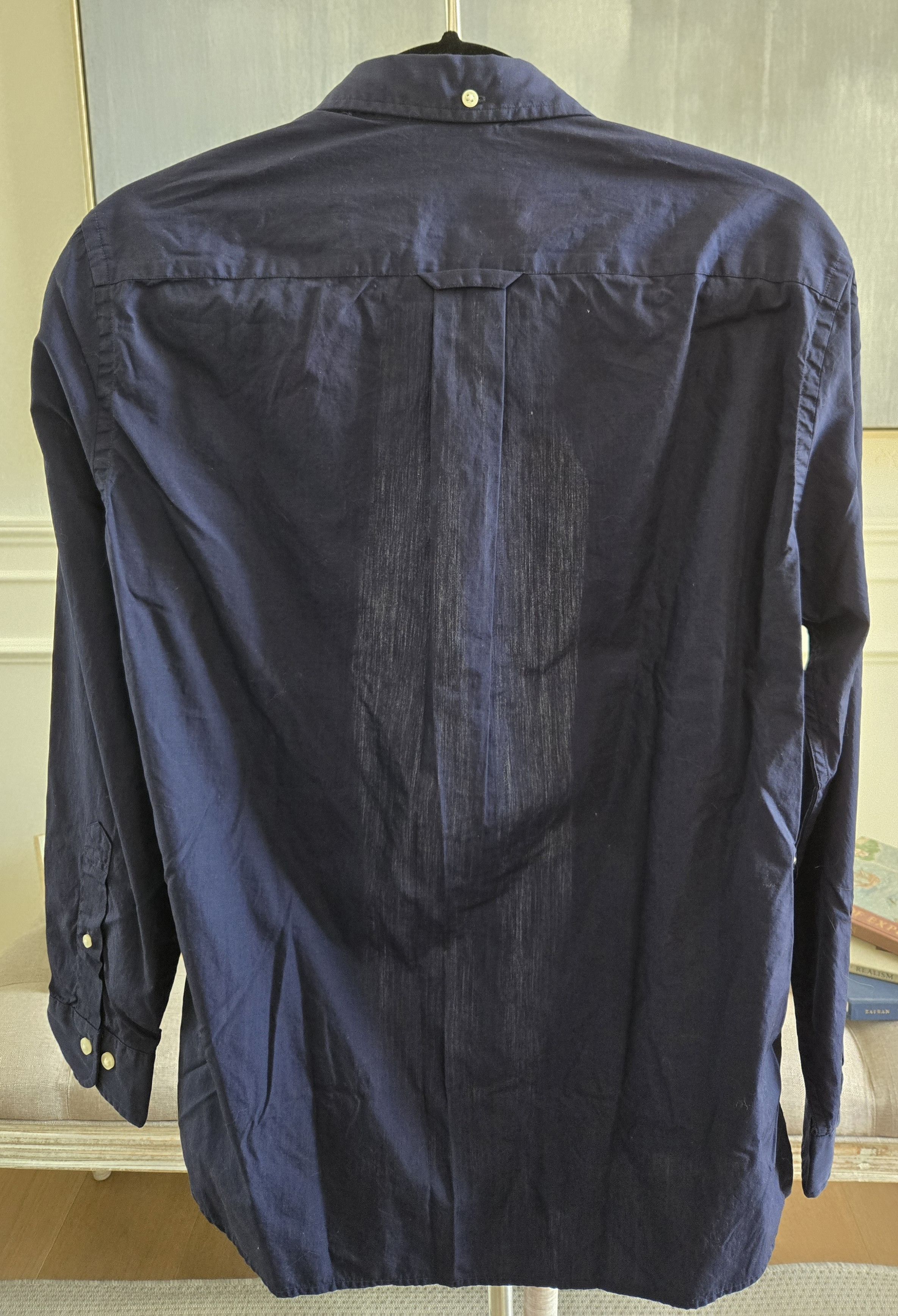 Brooks Brothers Brooks Brothers New with Tags Navy 100% cotton button down Size US S / EU 44-46 / 1 - 5 Thumbnail