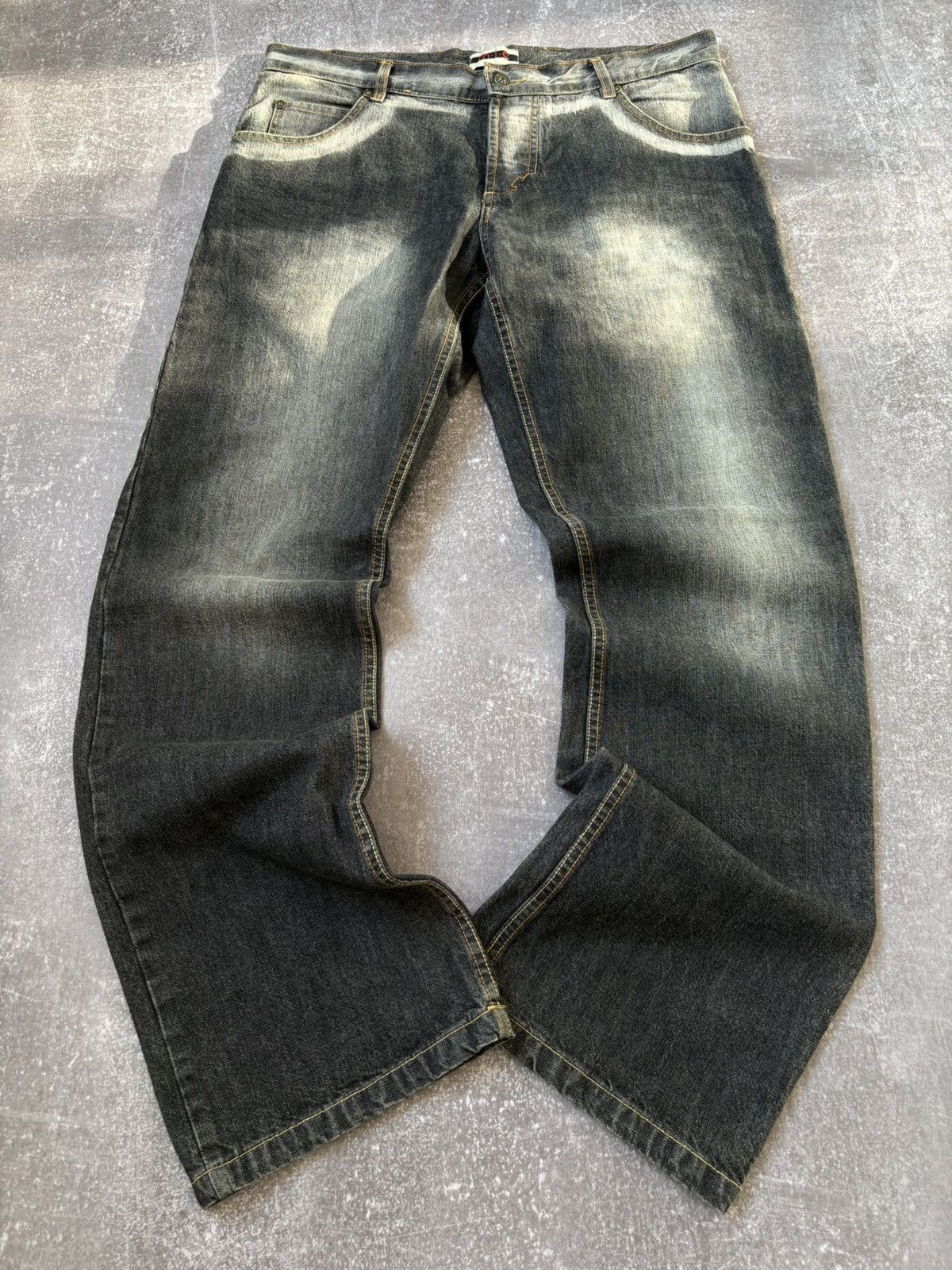 Pre-owned Hysteric Glamour X If Six Was Nine Y2k Vintage Fade Style Jeans If Six Was Nine Style Lgb In Black
