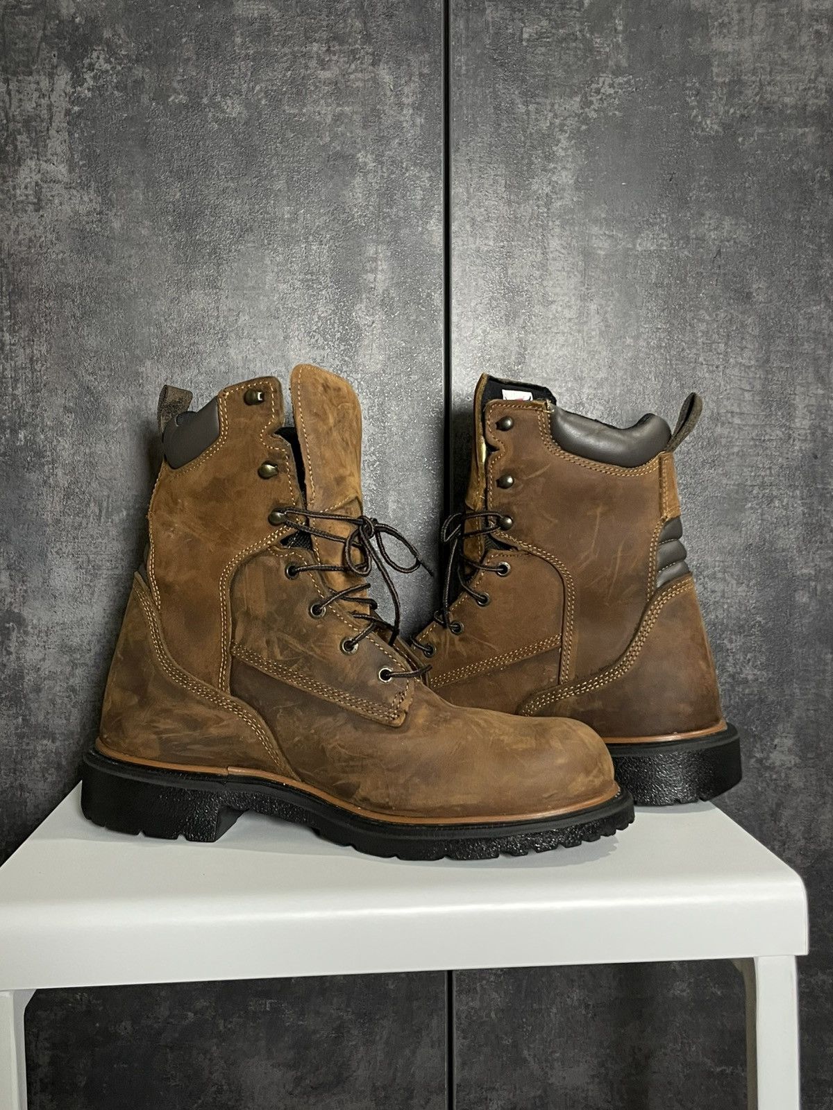 Red Wing Crazy Red Wing Shoes 400 Boots Waterproof Brown Balenciaga Size US 10.5 / EU 43-44 - 9 Thumbnail