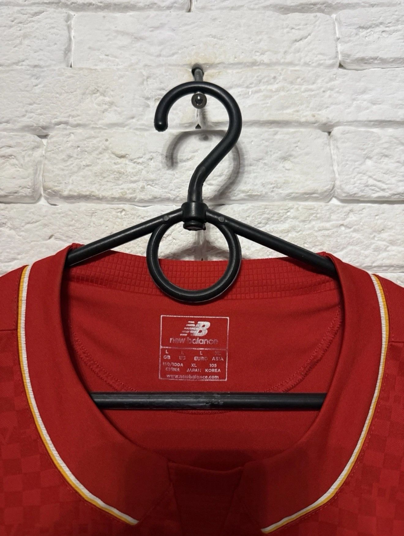New Balance New Balance Liverpool 15/16 Jersey Home Football Shirt Sz L Size US L / EU 52-54 / 3 - 4 Thumbnail