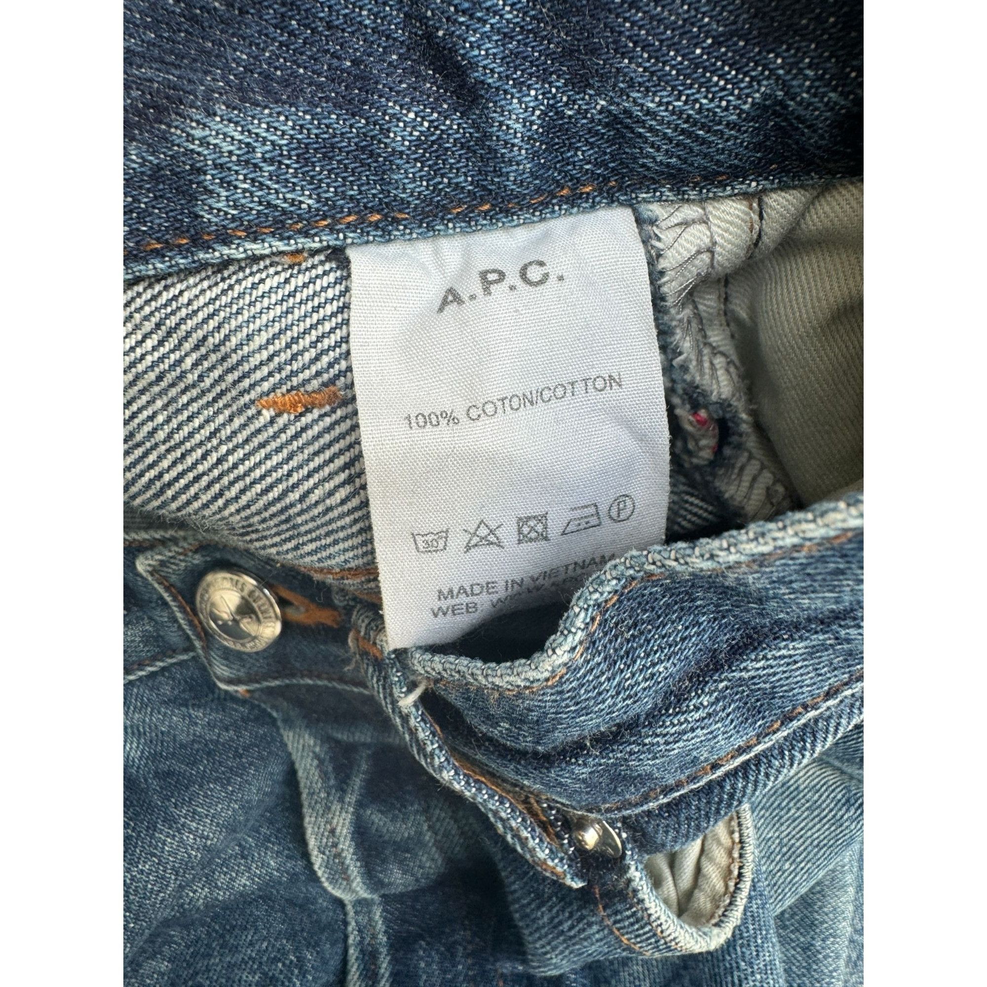 A.P.C. New Standard denim jeans Size US 32 / EU 48 - 6 Thumbnail