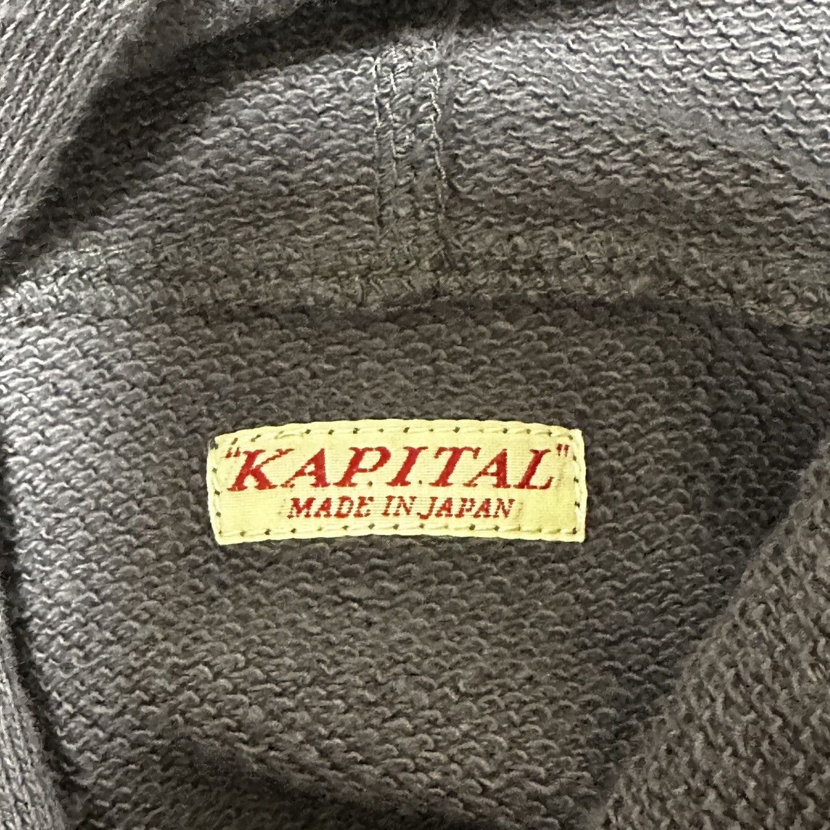 Kapital KAPITAL Hooded Sweatshirt (BUSTER PECKISH RAINBOWY pt) Size US L / EU 52-54 / 3 - 6 Thumbnail