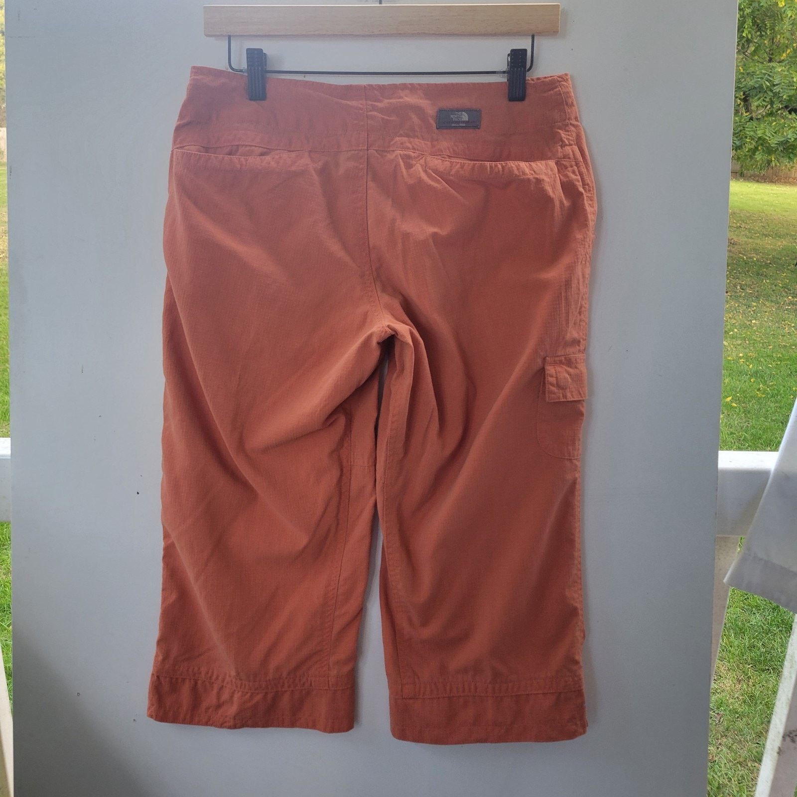 The North Face North Face Pants Womens 6 Orange Ripstop Cargo Capri Cropped Size 28" / US 6 / IT 42 - 6 Thumbnail