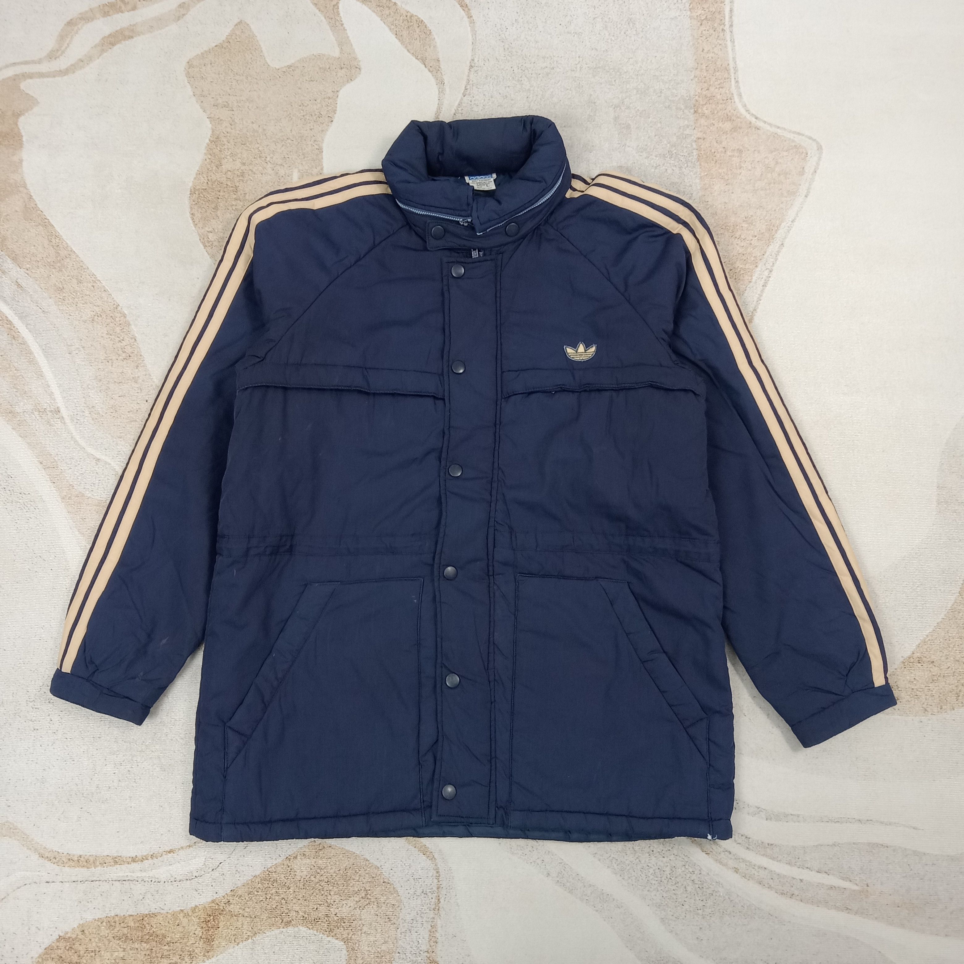 Adidas Vintage 90's Adidas Winter Puffer Jacket C268N6 Size US M / EU 48-50 / 2 - 1 Thumbnail