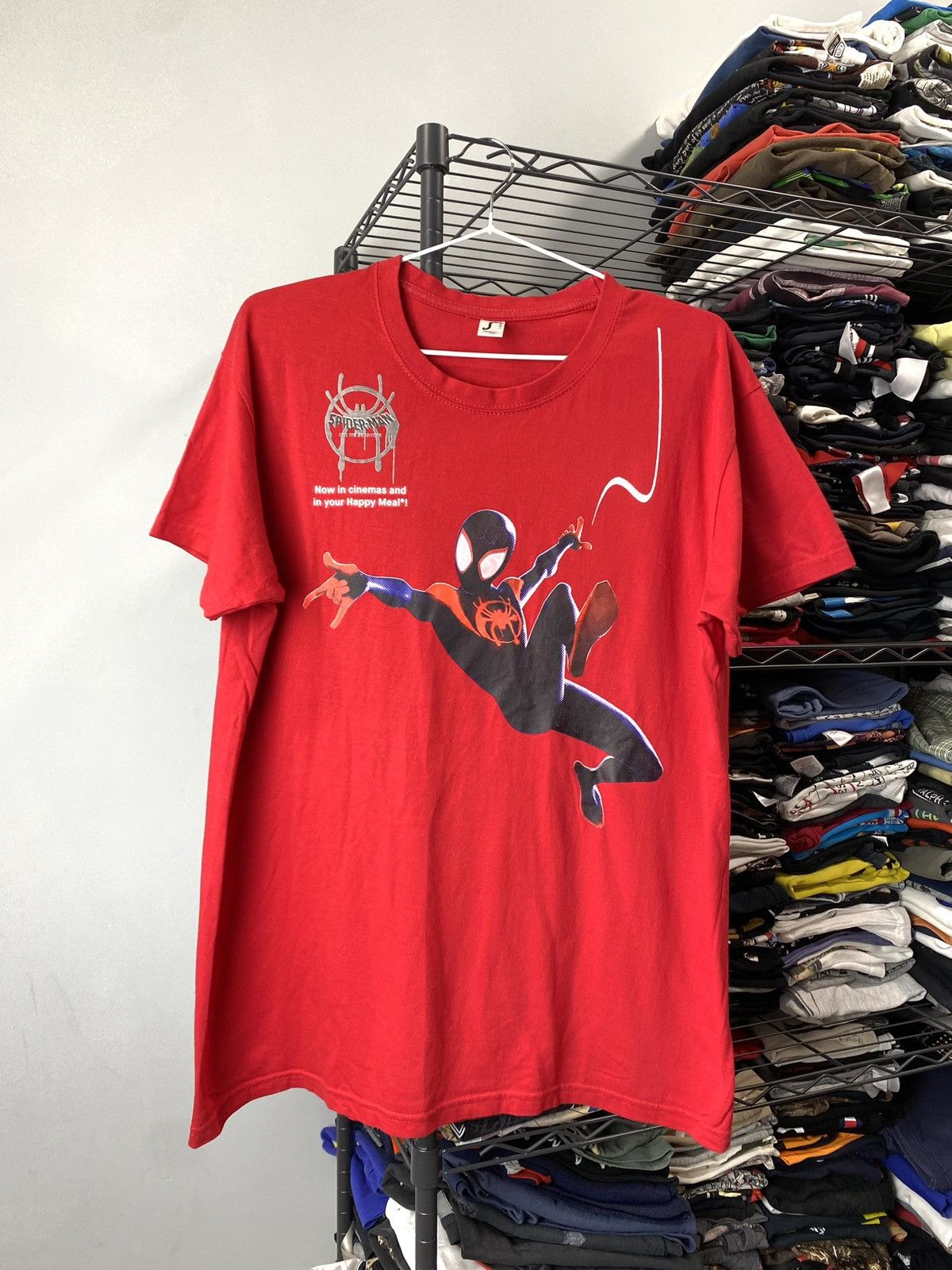Vintage McDonald’s Spider Man T Shirt Movie Tee Marvel Size US L / EU 52-54 / 3 - 1 Thumbnail