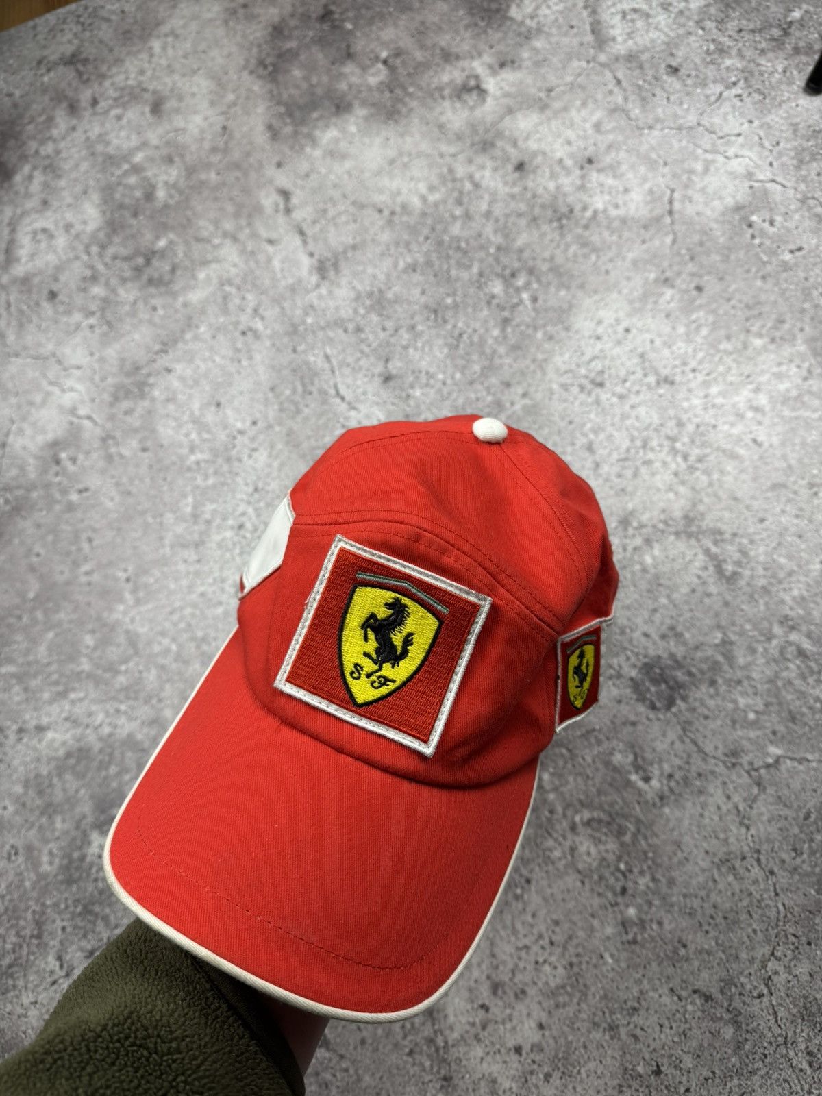 Ferrari Vintage F-1 Ferarri Y2K Schumacher Racing Cap Os Japanesse Size ONE SIZE - 4 Thumbnail