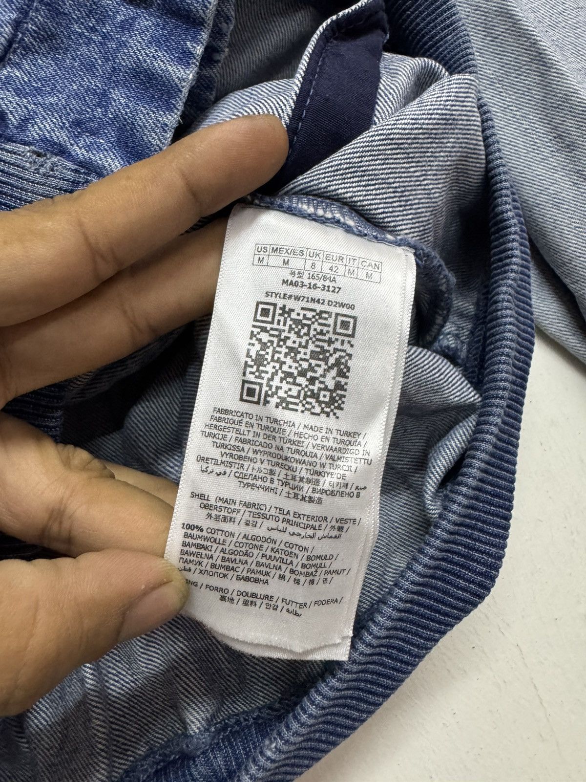 Guess × Vintage Vintage Guess Jacket Patchwork Size US M / EU 48-50 / 2 - 7 Thumbnail