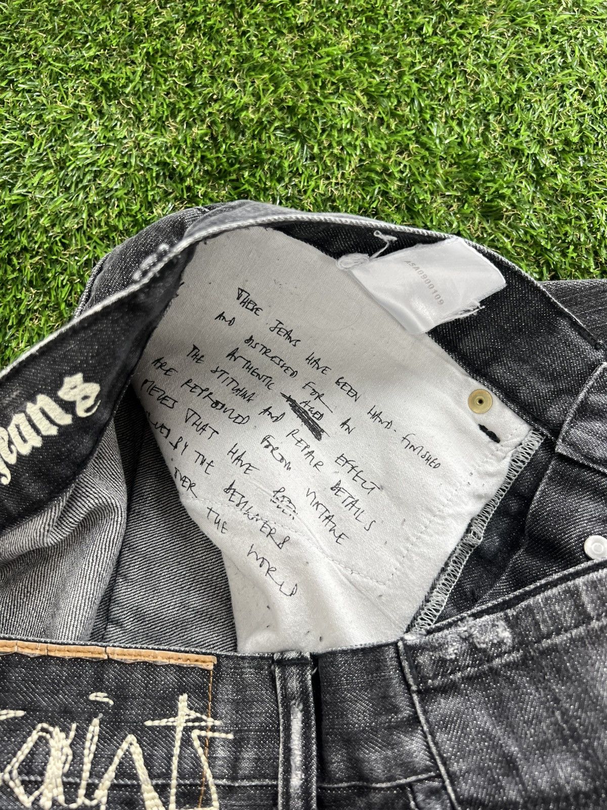 Allsaints Vintage Allsaints Jeans Distressed Denim Faded Y2K Style Size US 32 / EU 48 - 7 Thumbnail
