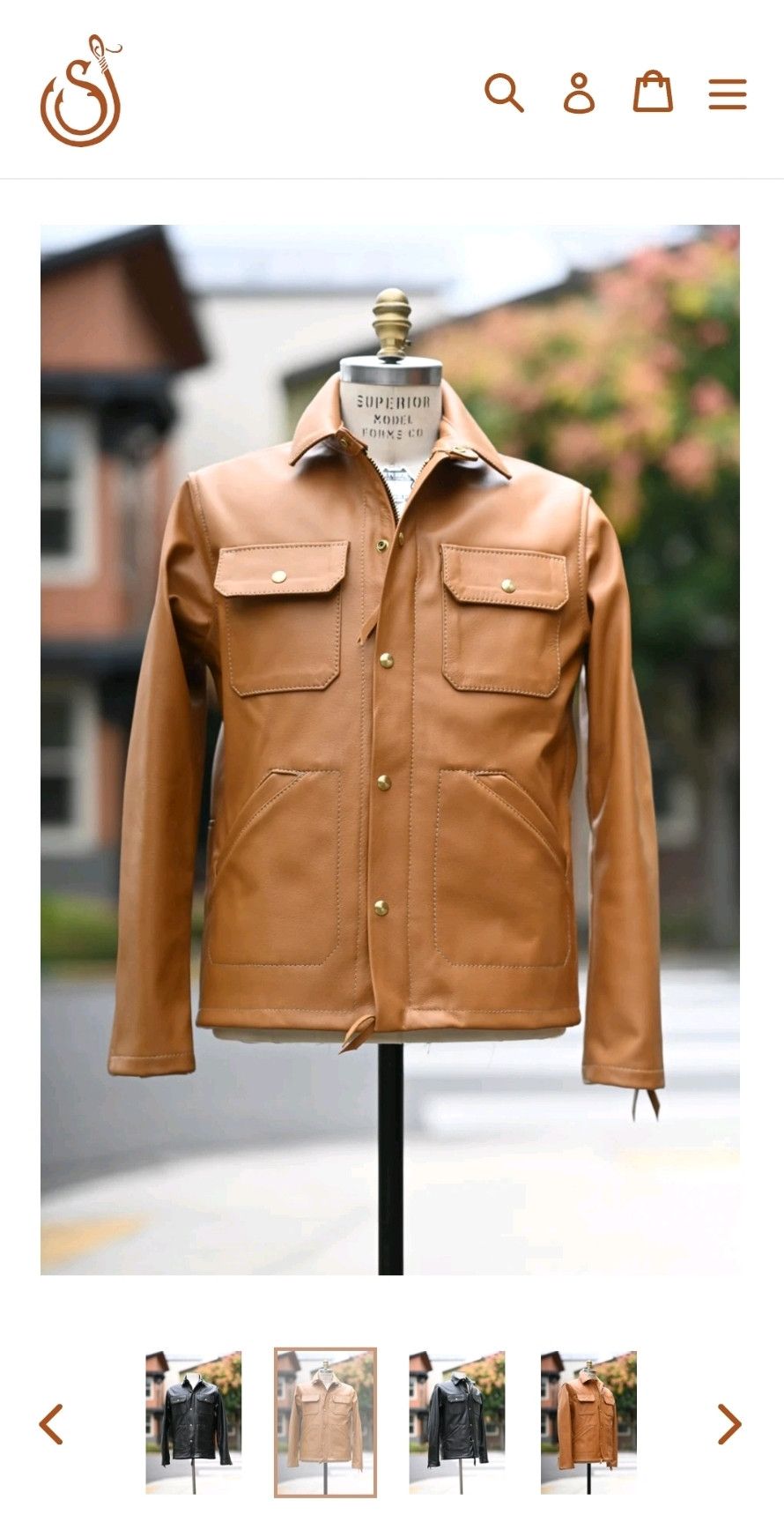 Ship John Ship John X Langlitz Wills Leather Jacket XS Size US XS / EU 42 / 0 - 14 Thumbnail