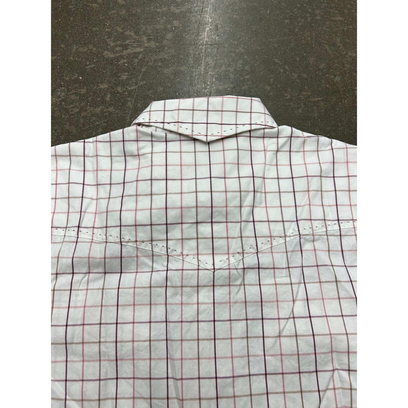 Vintage Vintage Western Pearl Snap Button Up Shirt Size US L / EU 52-54 / 3 - 4 Thumbnail