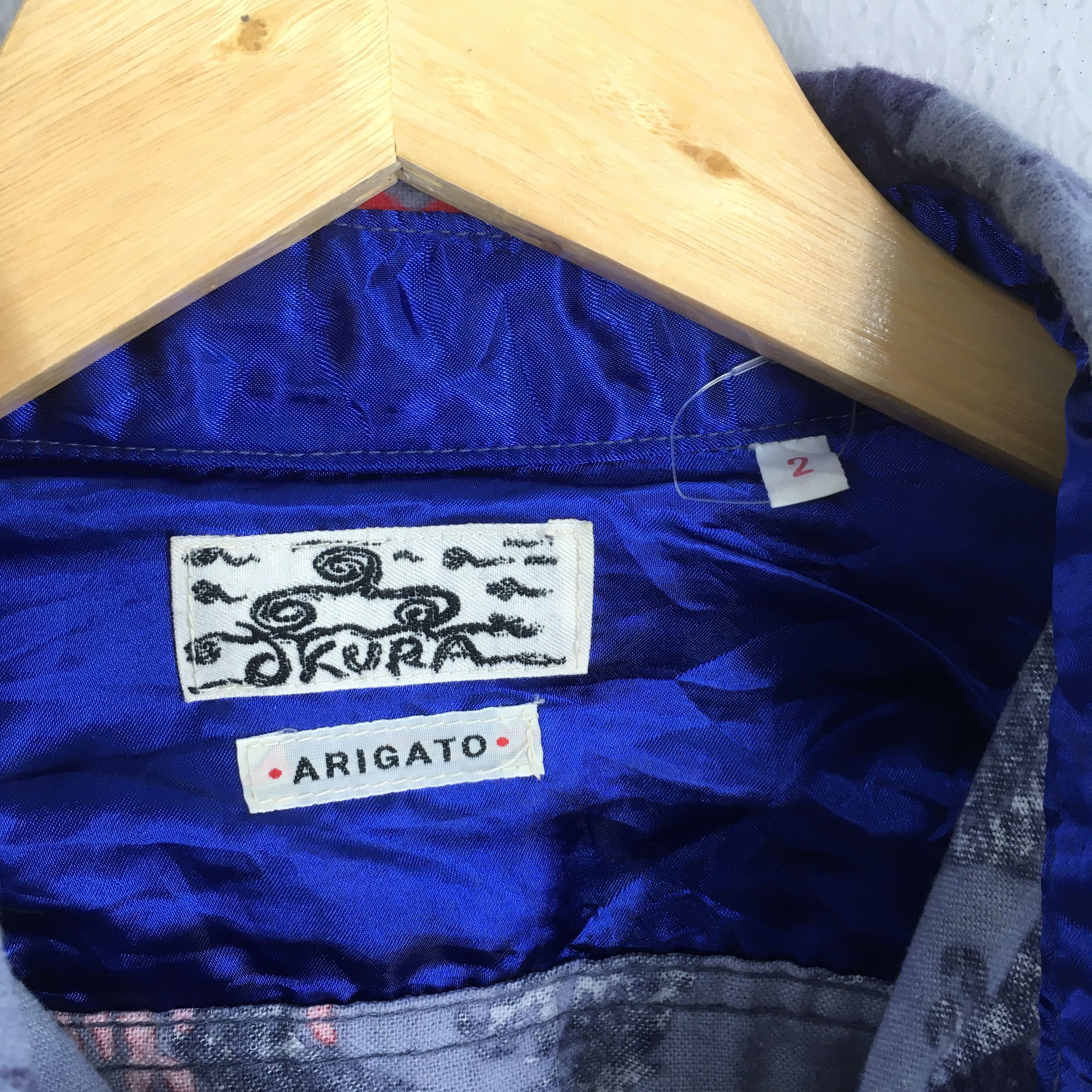 Okura Vintage Okura Arigato Japan Dragon Shirt Medium Size US M / EU 48-50 / 2 - 5 Thumbnail
