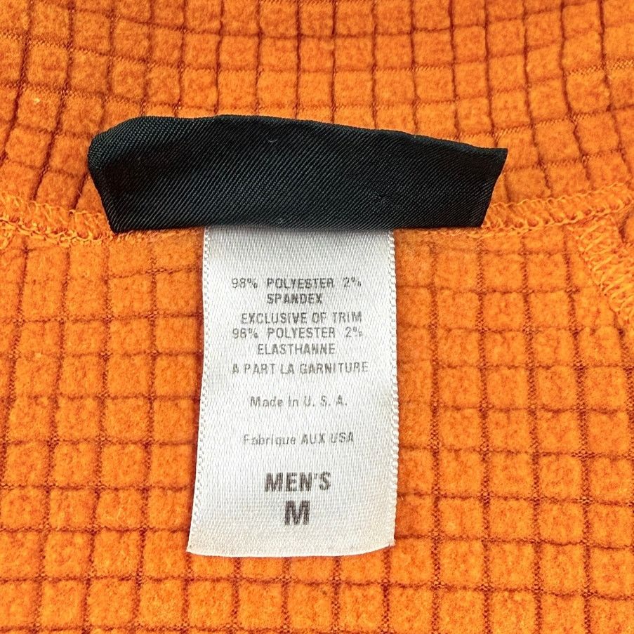 Patagonia Vintage Patagonia R1 Pullover Fleece Orange Polartec Grid Size US M / EU 48-50 / 2 - 3 Thumbnail