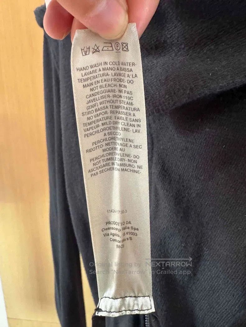 Rick Owens Rick Owens Wizard hat zipper sweater coat. Size US S / EU 44-46 / 1 - 2 Thumbnail