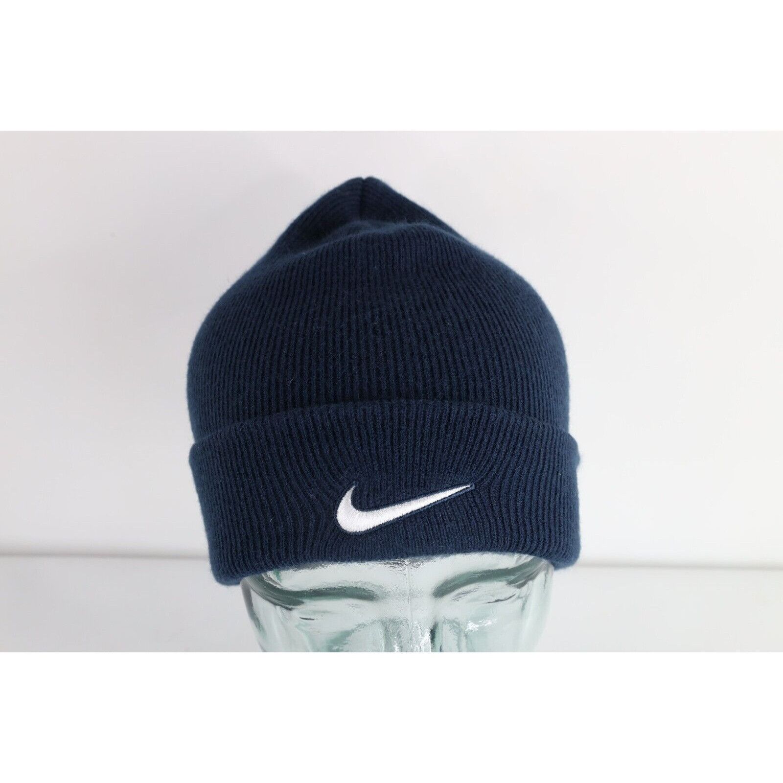 Nike × Vintage Vintage Nike Travis Scott Mini Swoosh T Letter Winter Beanie Size ONE SIZE - 1 Thumbnail
